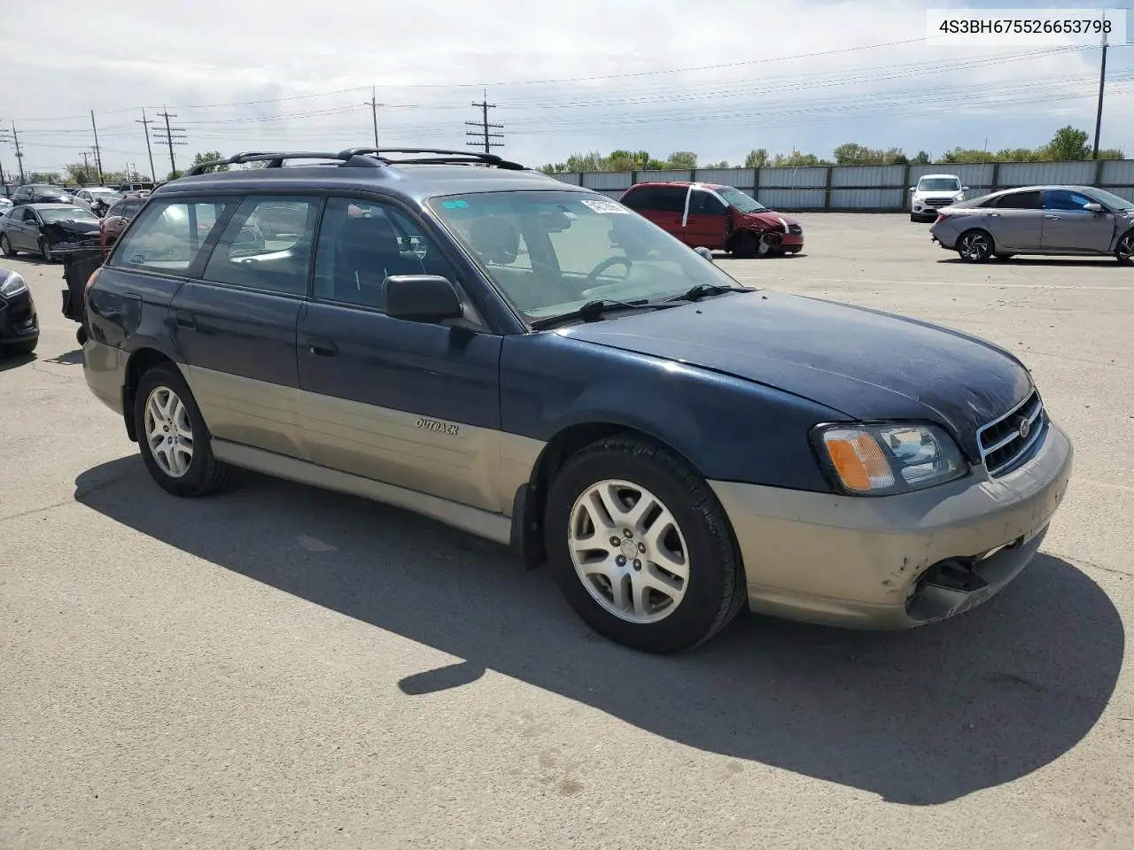 2002 Subaru Legacy Outback Awp VIN: 4S3BH675526653798 Lot: 54212895