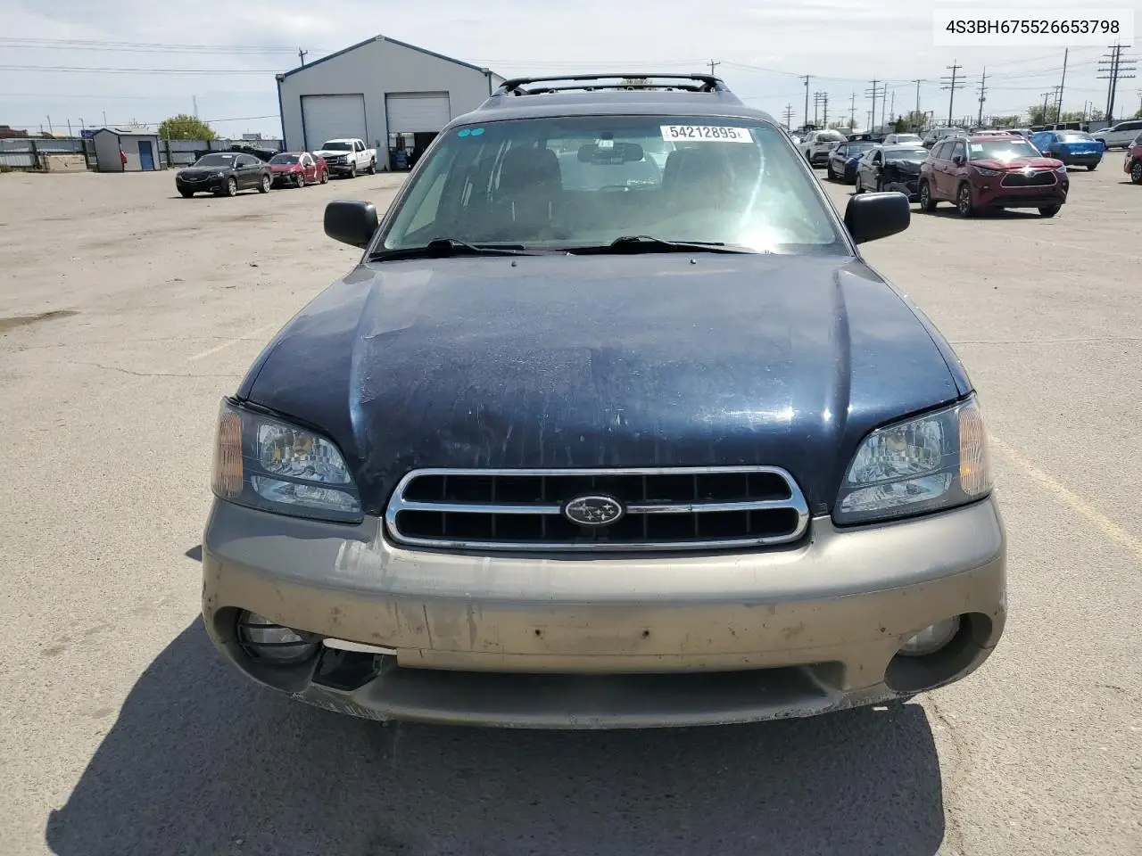 2002 Subaru Legacy Outback Awp VIN: 4S3BH675526653798 Lot: 54212895