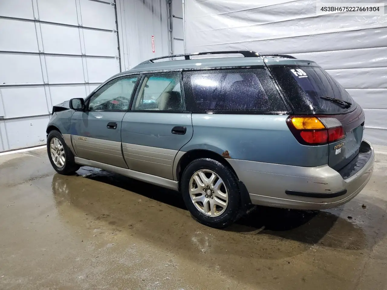 2002 Subaru Legacy Outback Awp VIN: 4S3BH675227661304 Lot: 55293225