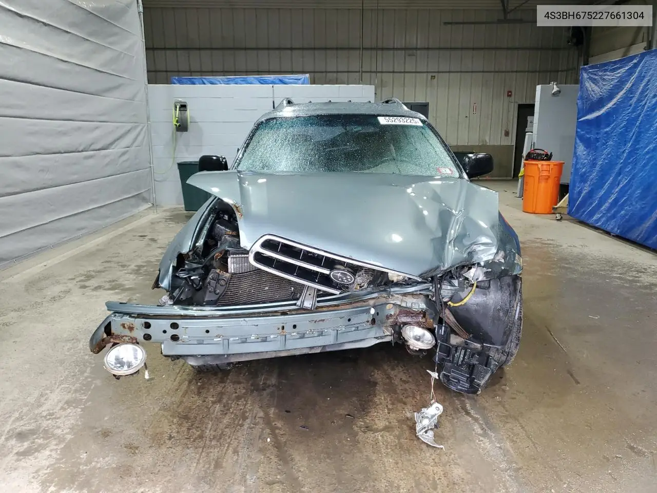 2002 Subaru Legacy Outback Awp VIN: 4S3BH675227661304 Lot: 55293225