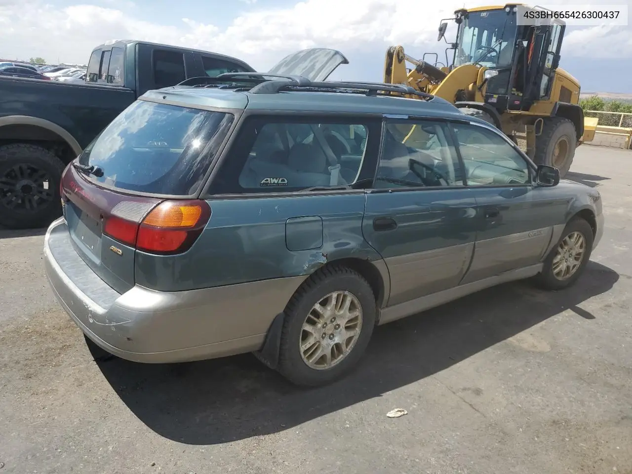 2002 Subaru Legacy Outback VIN: 4S3BH665426300437 Lot: 55477045