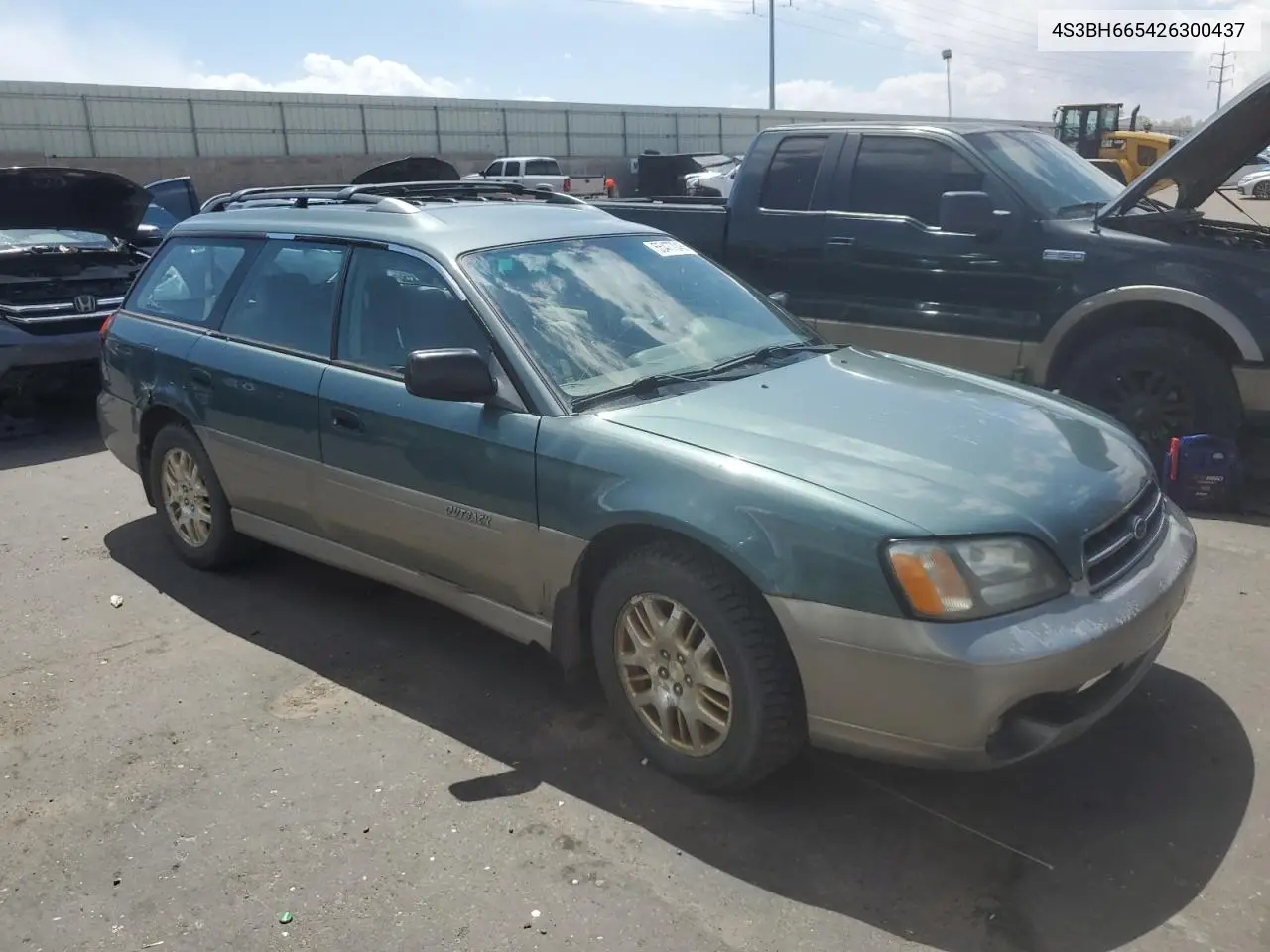 2002 Subaru Legacy Outback VIN: 4S3BH665426300437 Lot: 55477045