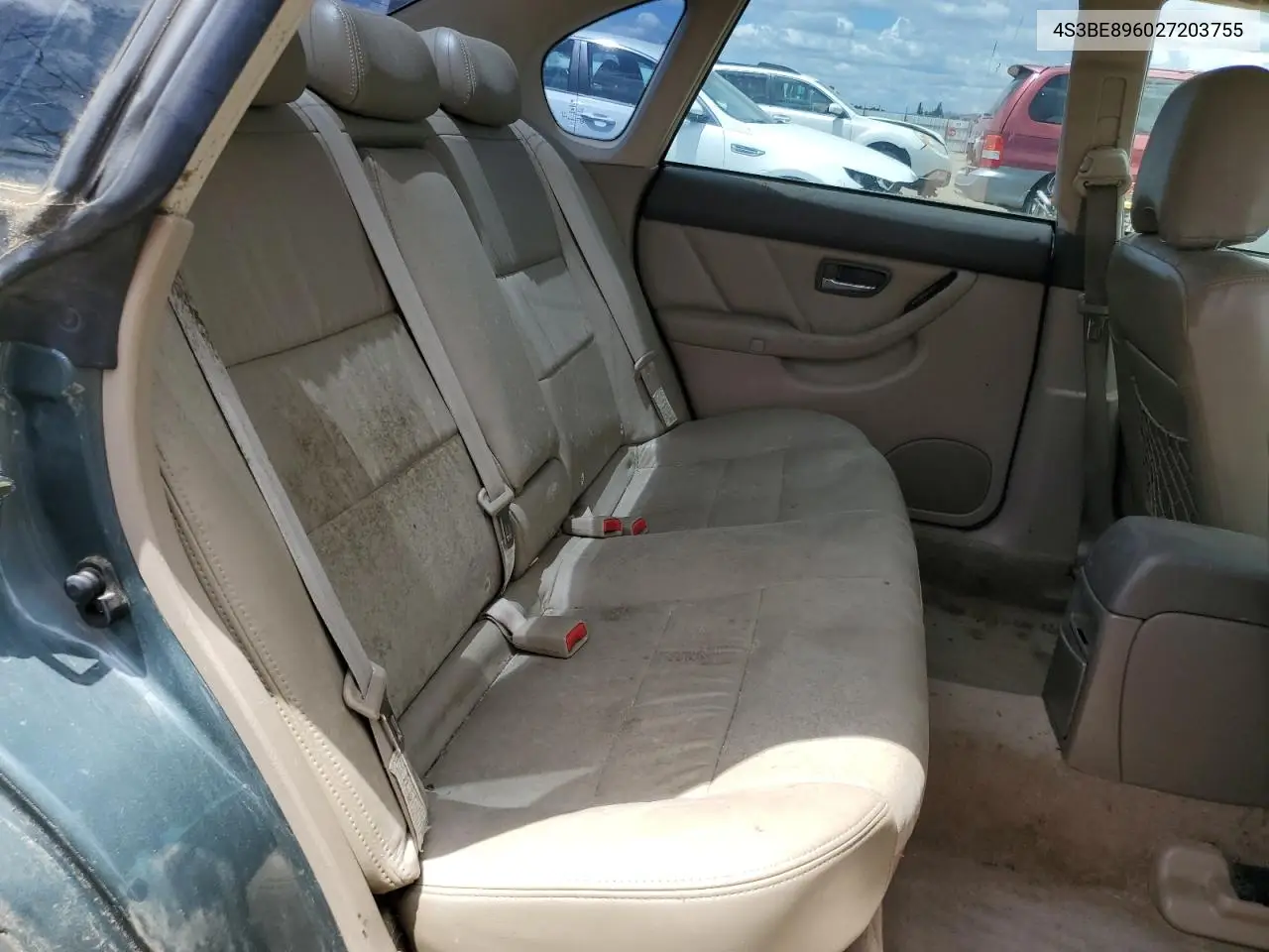2002 Subaru Legacy Outback 3.0 H6 VIN: 4S3BE896027203755 Lot: 56727365