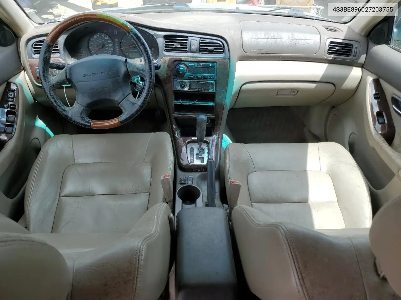 2002 Subaru Legacy Outback 3.0 H6 VIN: 4S3BE896027203755 Lot: 56727365