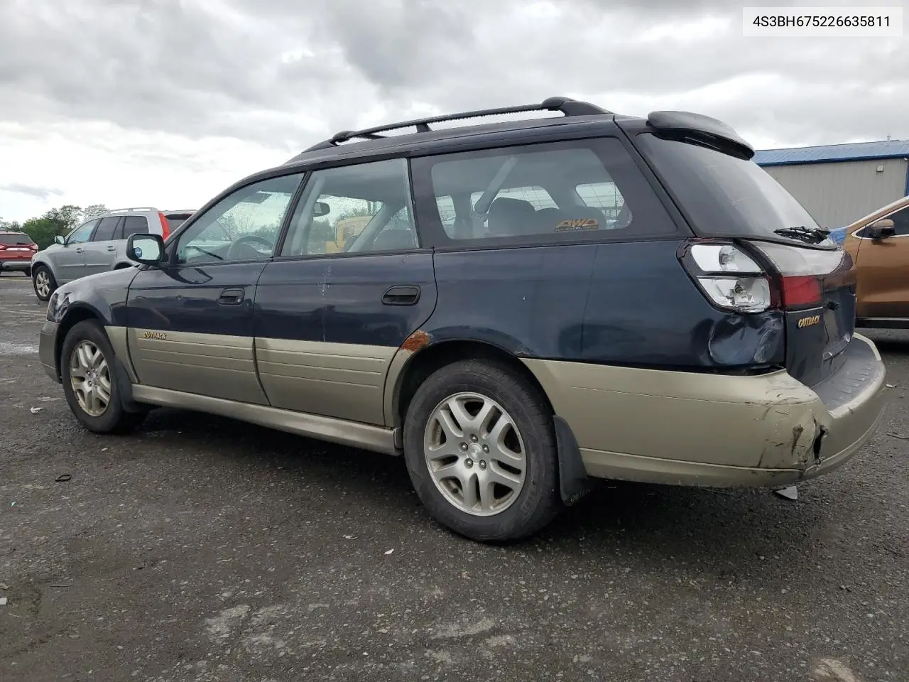 2002 Subaru Legacy Outback Awp VIN: 4S3BH675226635811 Lot: 58021195
