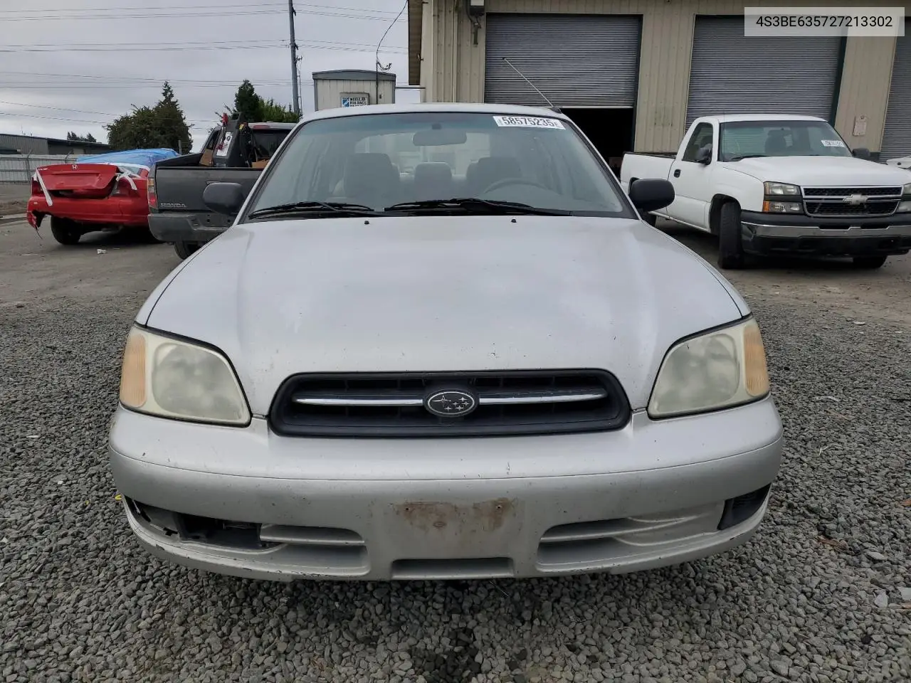 2002 Subaru Legacy L VIN: 4S3BE635727213302 Lot: 58575235