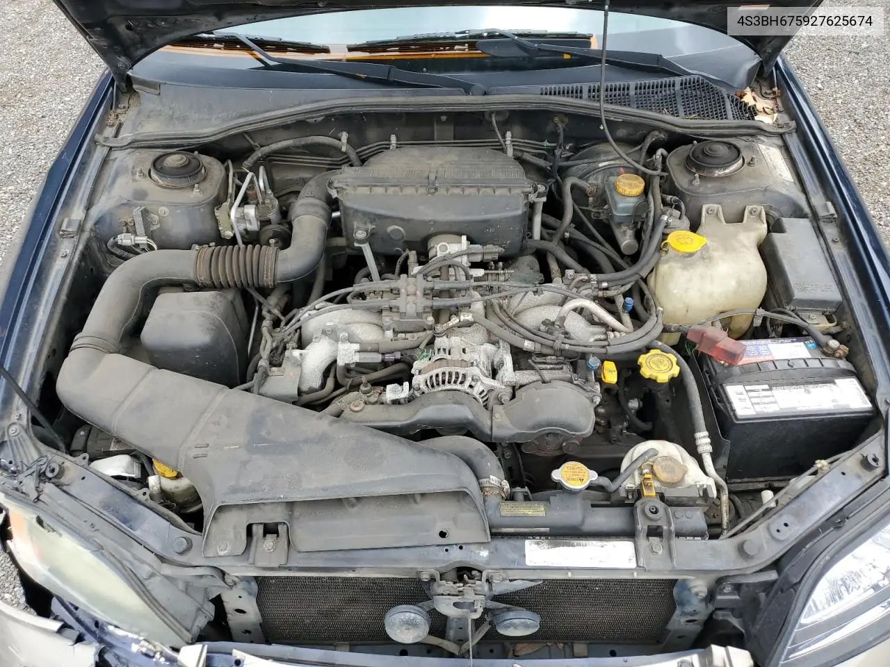 2002 Subaru Legacy Outback Awp VIN: 4S3BH675927625674 Lot: 59681475