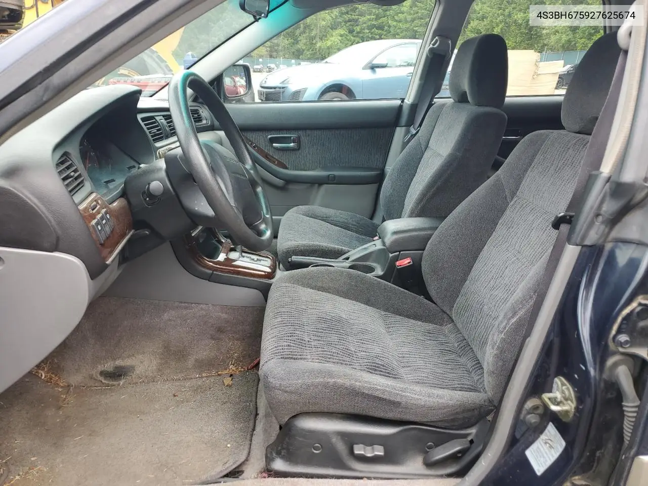 2002 Subaru Legacy Outback Awp VIN: 4S3BH675927625674 Lot: 59681475