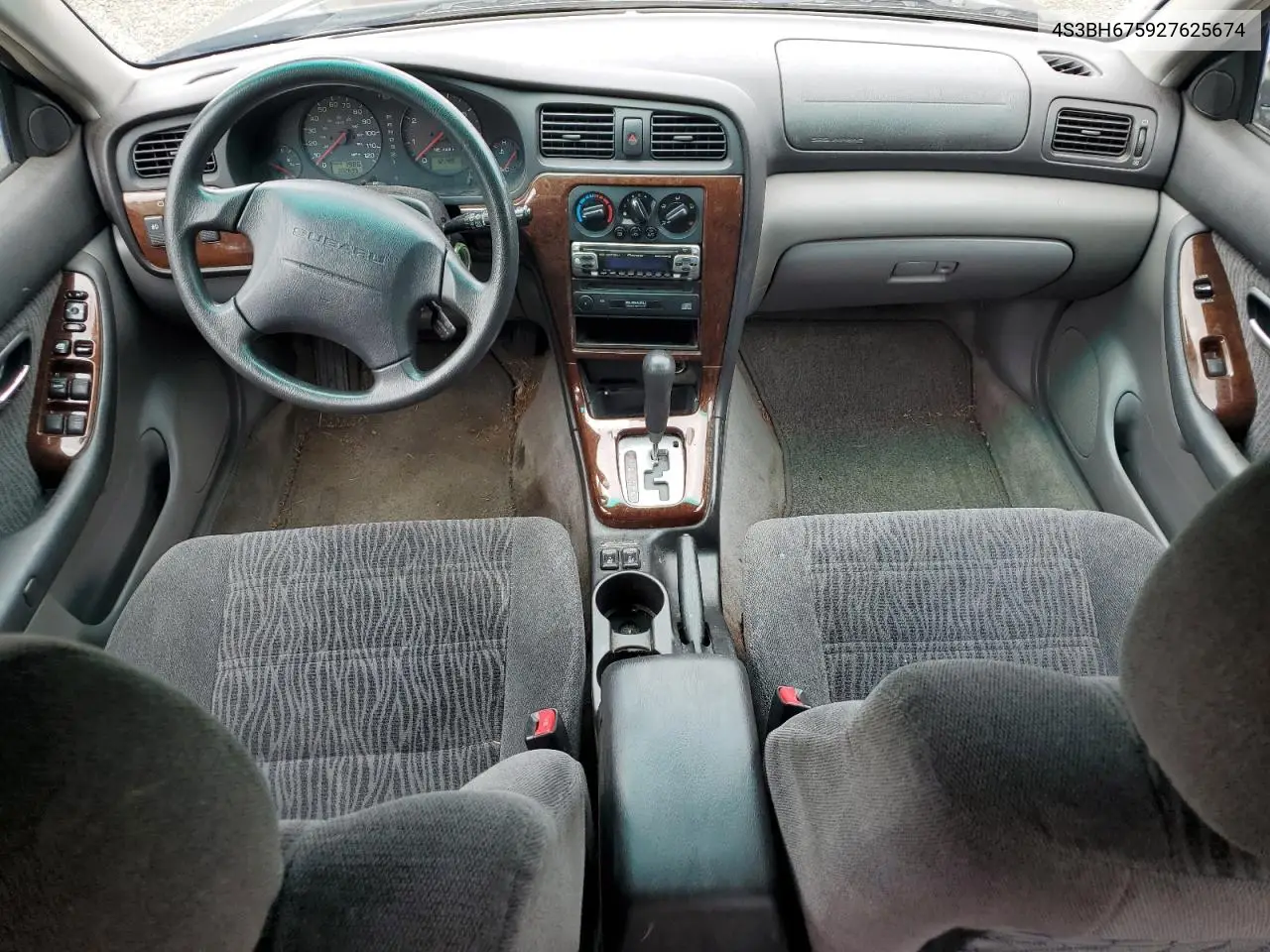 2002 Subaru Legacy Outback Awp VIN: 4S3BH675927625674 Lot: 59681475