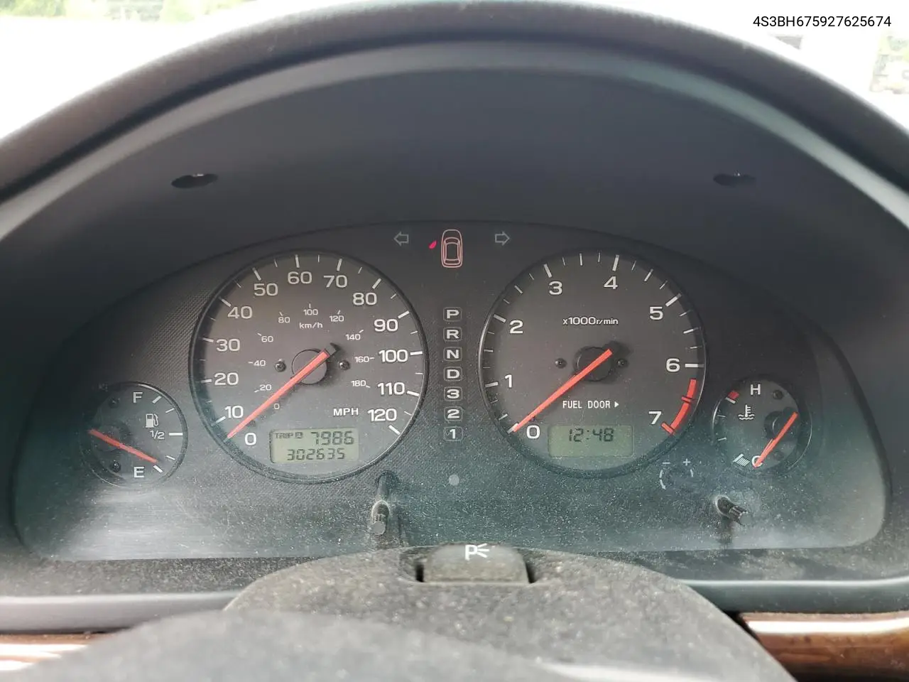 2002 Subaru Legacy Outback Awp VIN: 4S3BH675927625674 Lot: 59681475