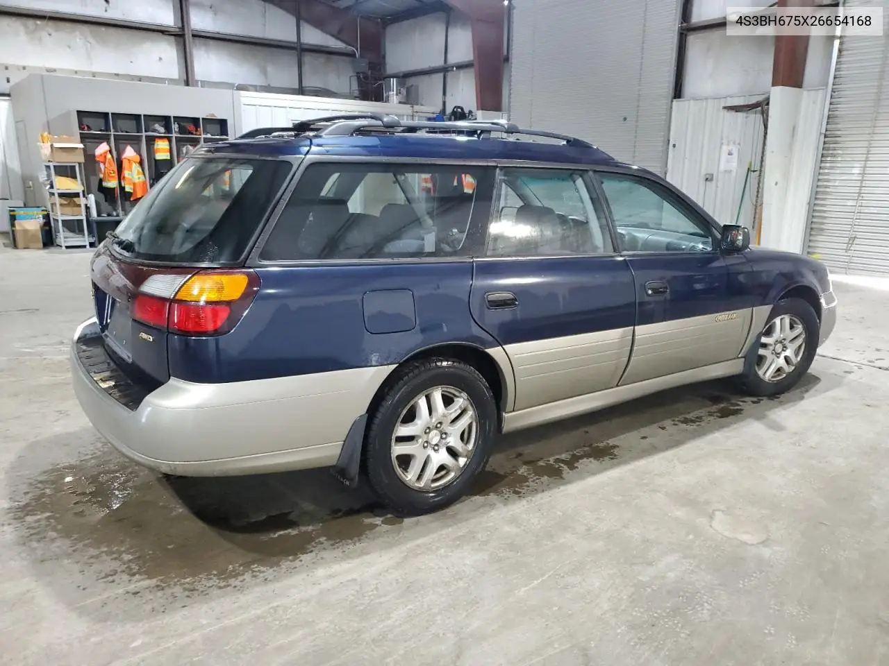 2002 Subaru Legacy Outback Awp VIN: 4S3BH675X26654168 Lot: 62105265