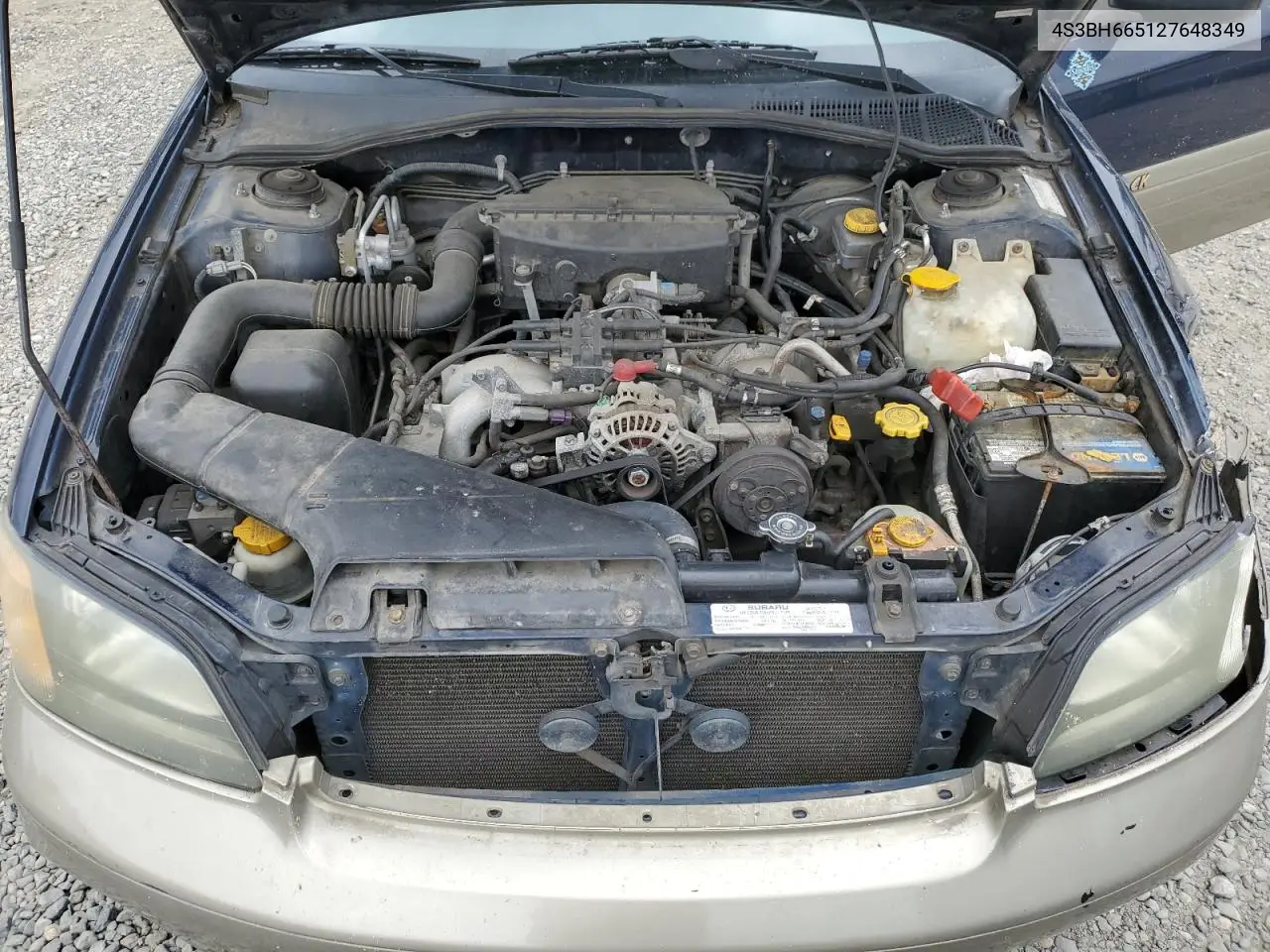 2002 Subaru Legacy Outback VIN: 4S3BH665127648349 Lot: 62373195