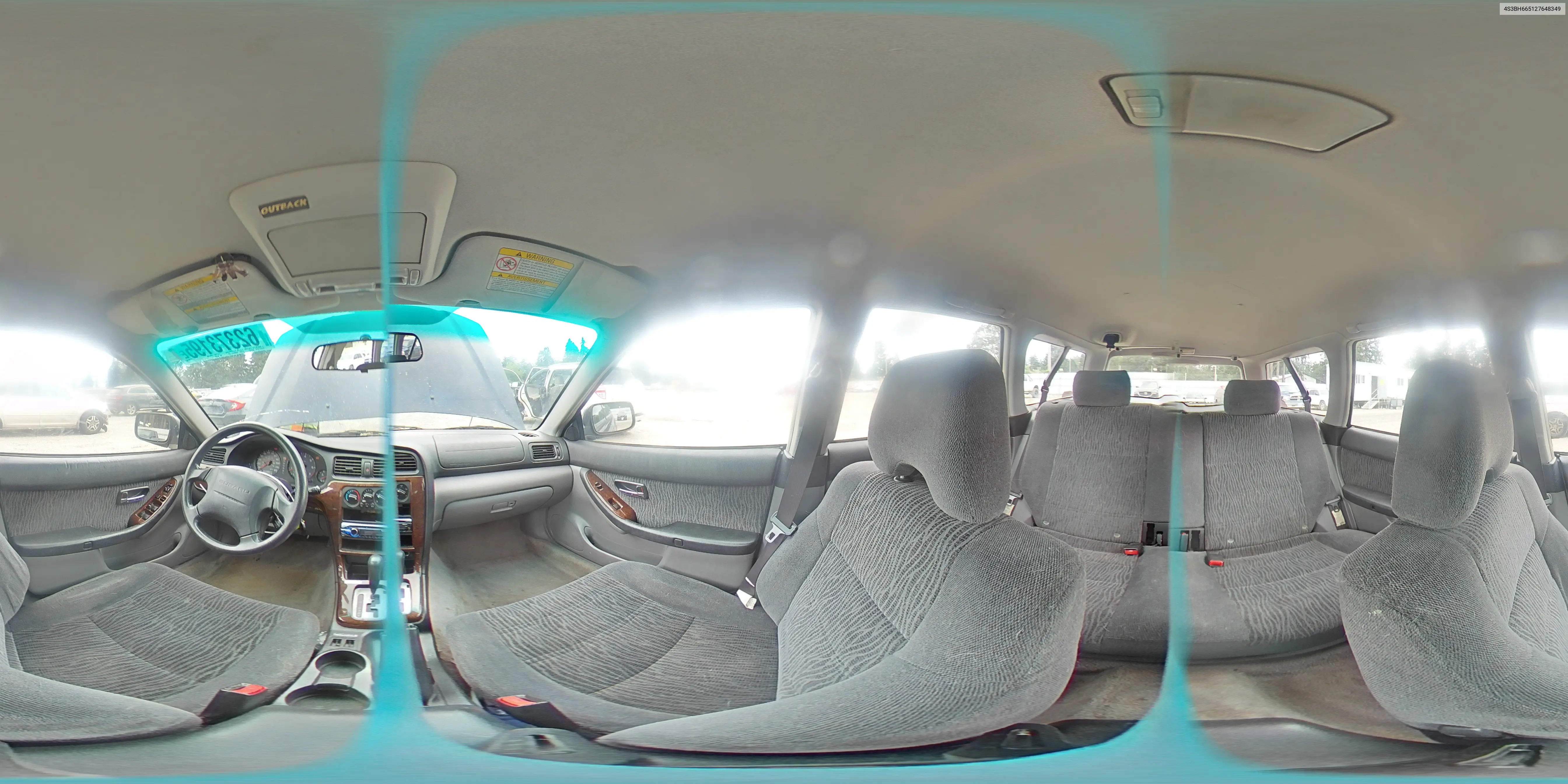 2002 Subaru Legacy Outback VIN: 4S3BH665127648349 Lot: 62373195