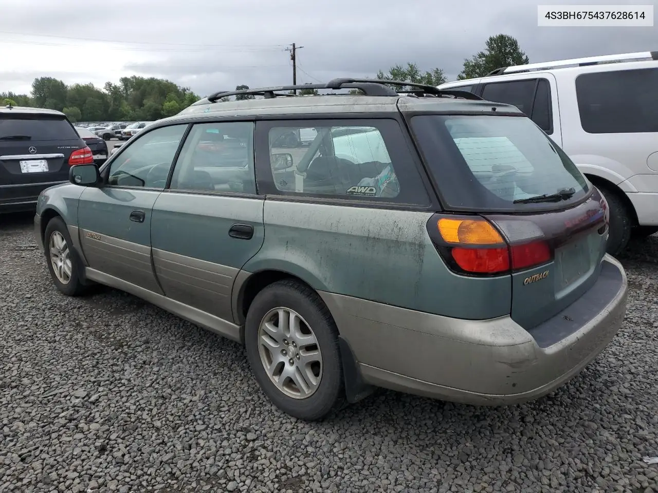2003 Subaru Legacy Outback Awp VIN: 4S3BH675437628614 Lot: 56667565