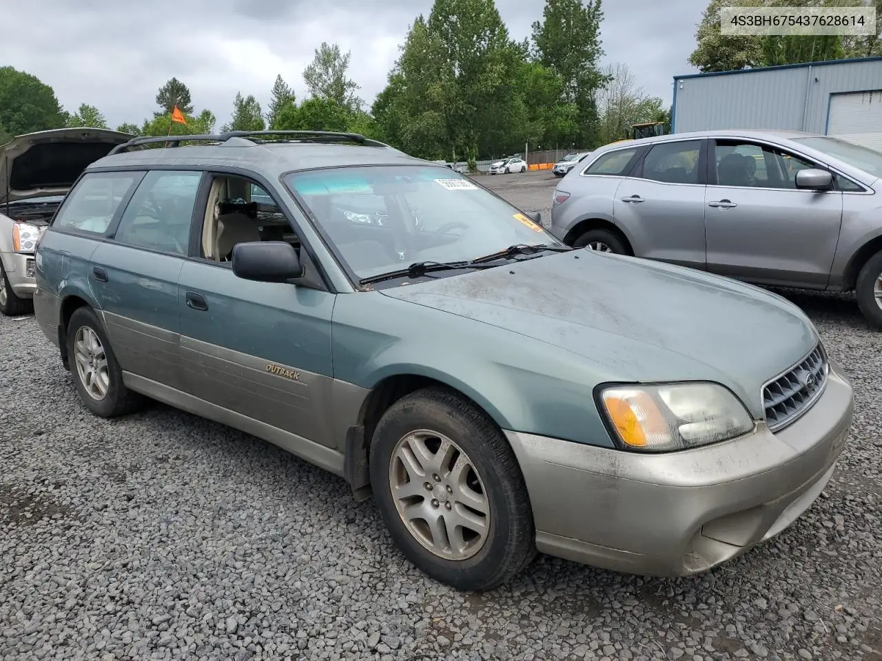 2003 Subaru Legacy Outback Awp VIN: 4S3BH675437628614 Lot: 56667565