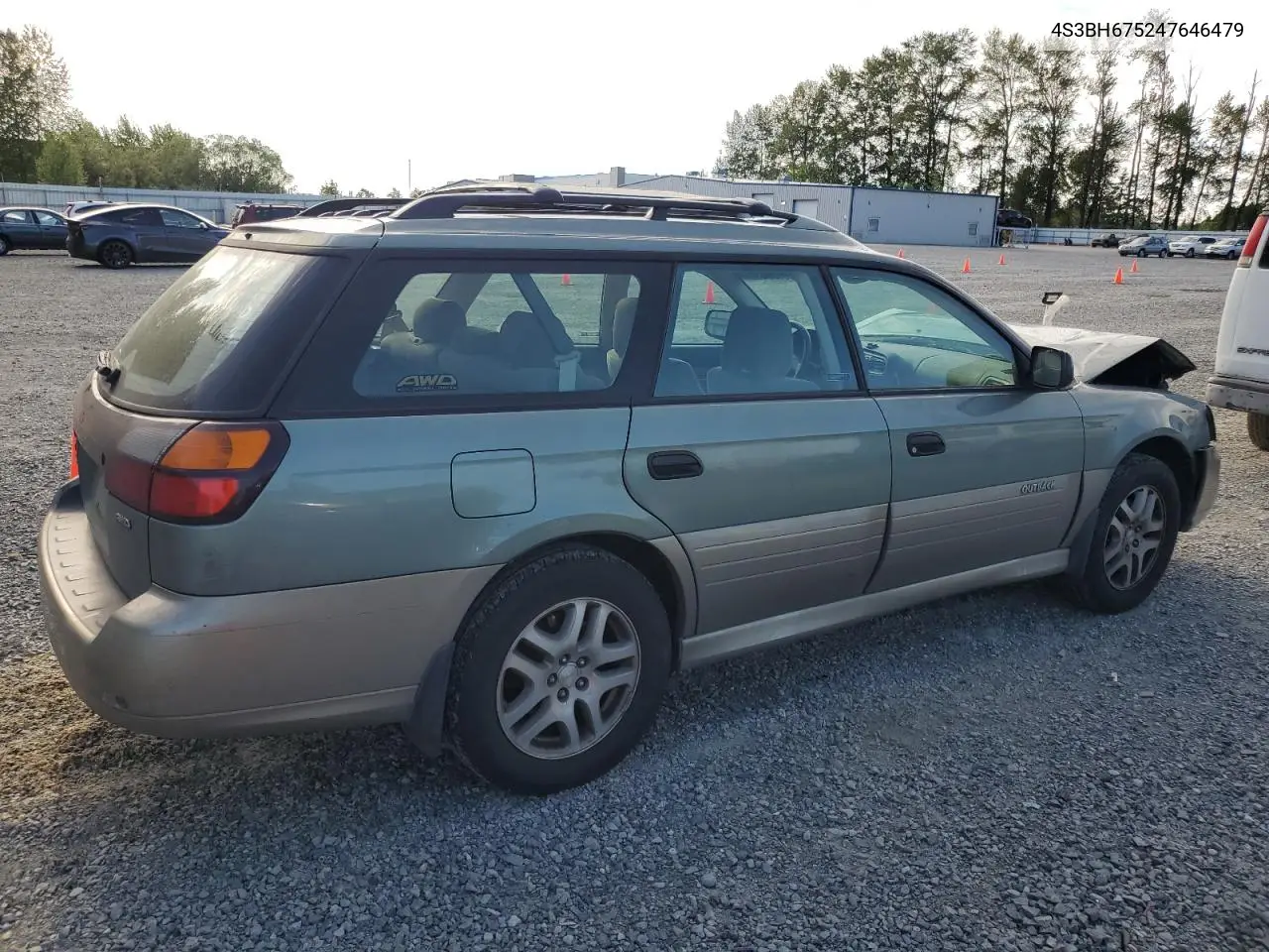 2004 Subaru Legacy Outback Awp VIN: 4S3BH675247646479 Lot: 60536435