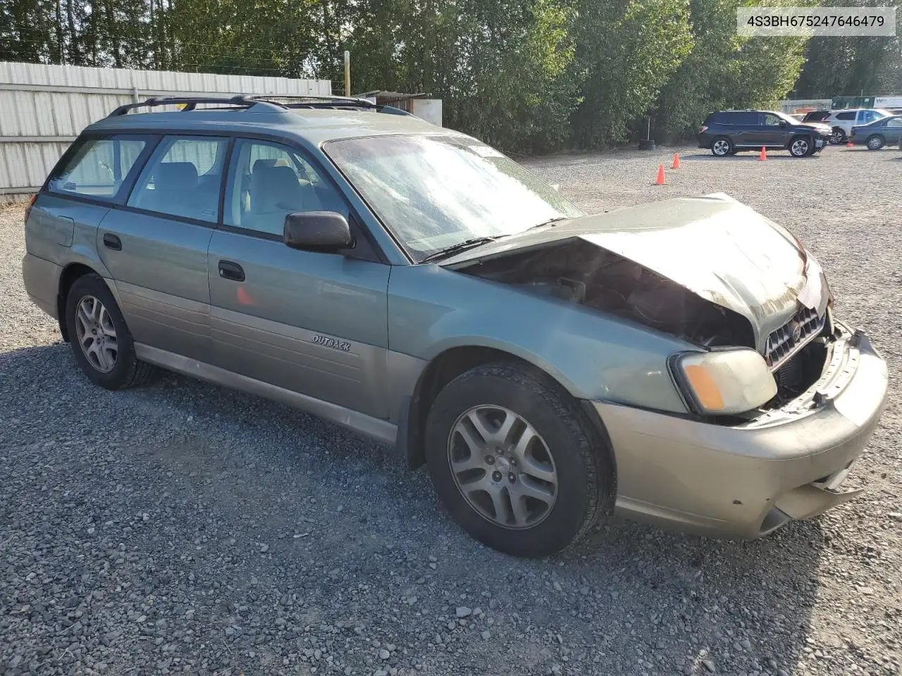 2004 Subaru Legacy Outback Awp VIN: 4S3BH675247646479 Lot: 60536435