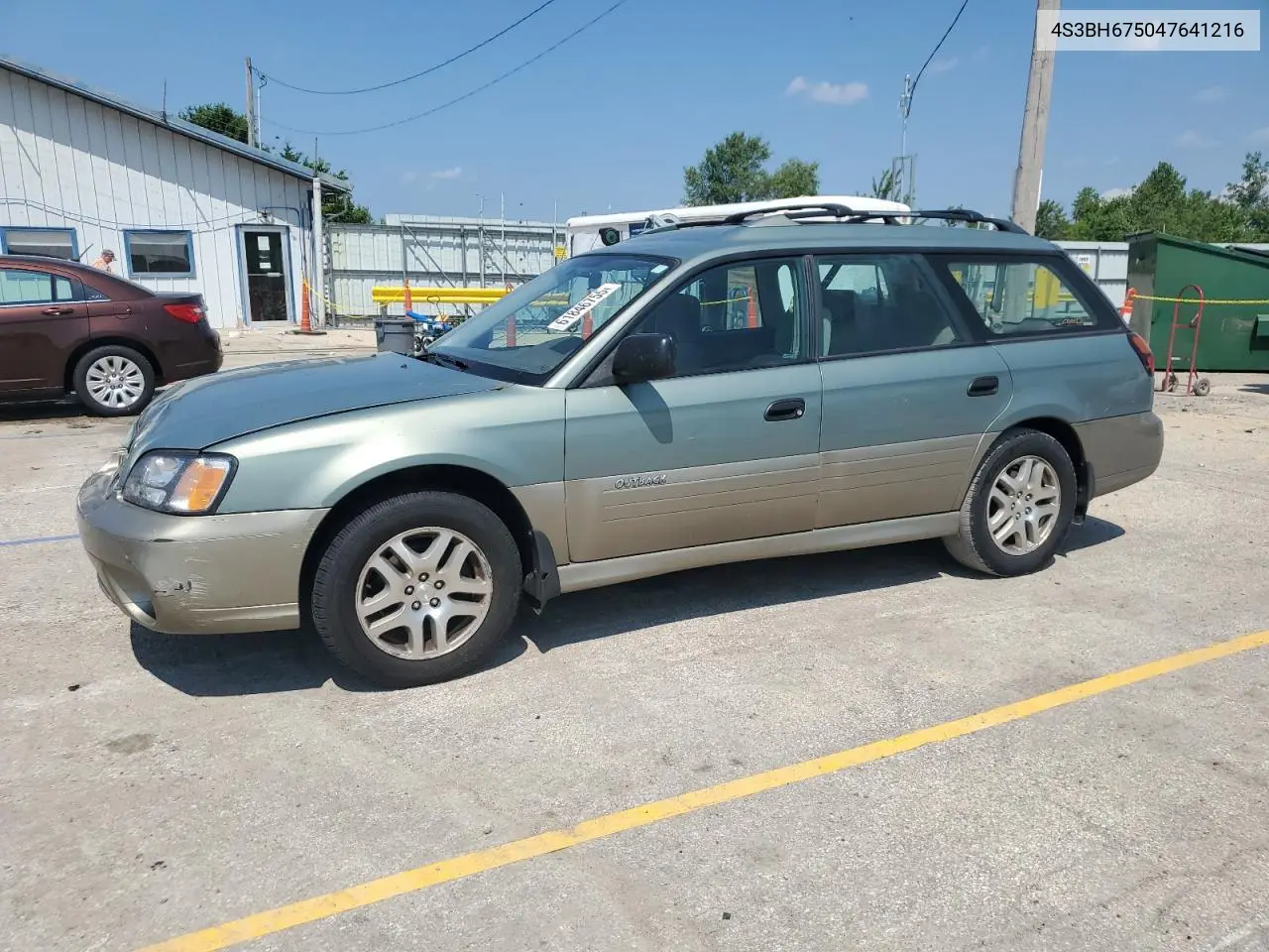 2004 Subaru Legacy Outback Awp VIN: 4S3BH675047641216 Lot: 61846755