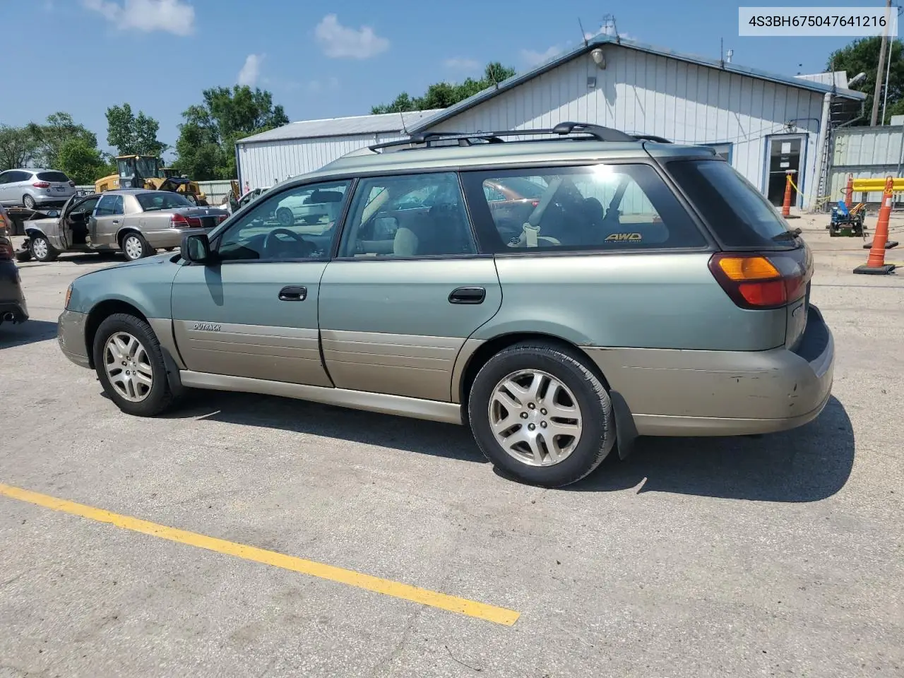 2004 Subaru Legacy Outback Awp VIN: 4S3BH675047641216 Lot: 61846755