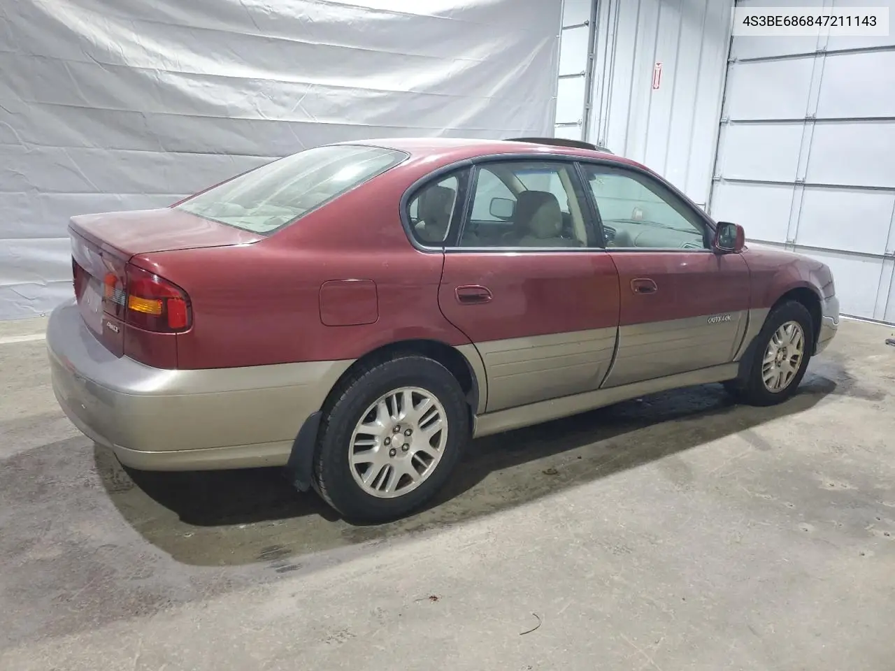 2004 Subaru Legacy Outback Limited VIN: 4S3BE686847211143 Lot: 62217655