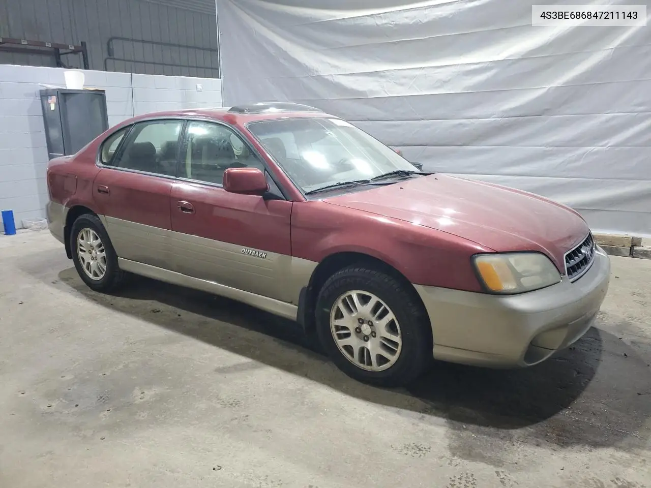 2004 Subaru Legacy Outback Limited VIN: 4S3BE686847211143 Lot: 62217655