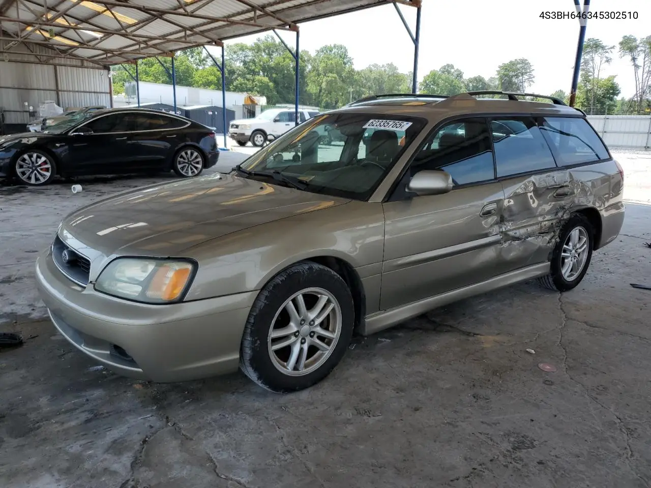 2004 Subaru Legacy Gt VIN: 4S3BH646345302510 Lot: 62335765