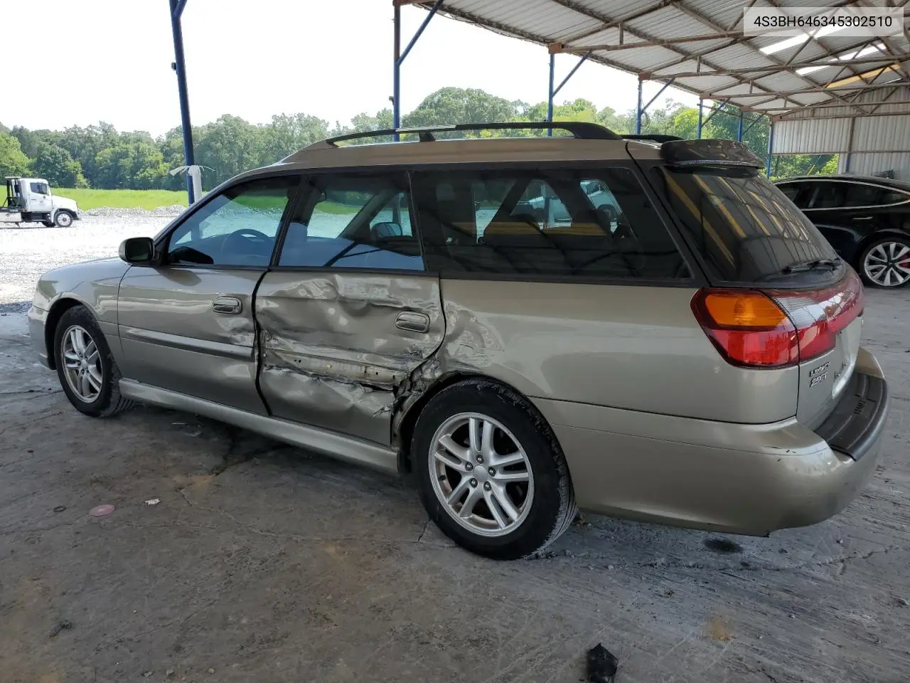 2004 Subaru Legacy Gt VIN: 4S3BH646345302510 Lot: 62335765