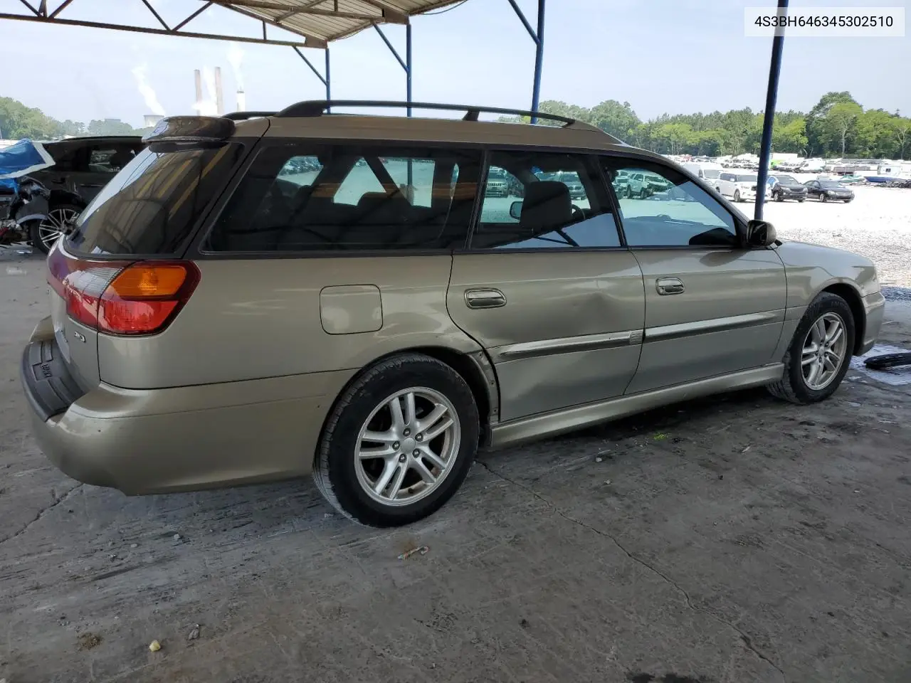 2004 Subaru Legacy Gt VIN: 4S3BH646345302510 Lot: 62335765