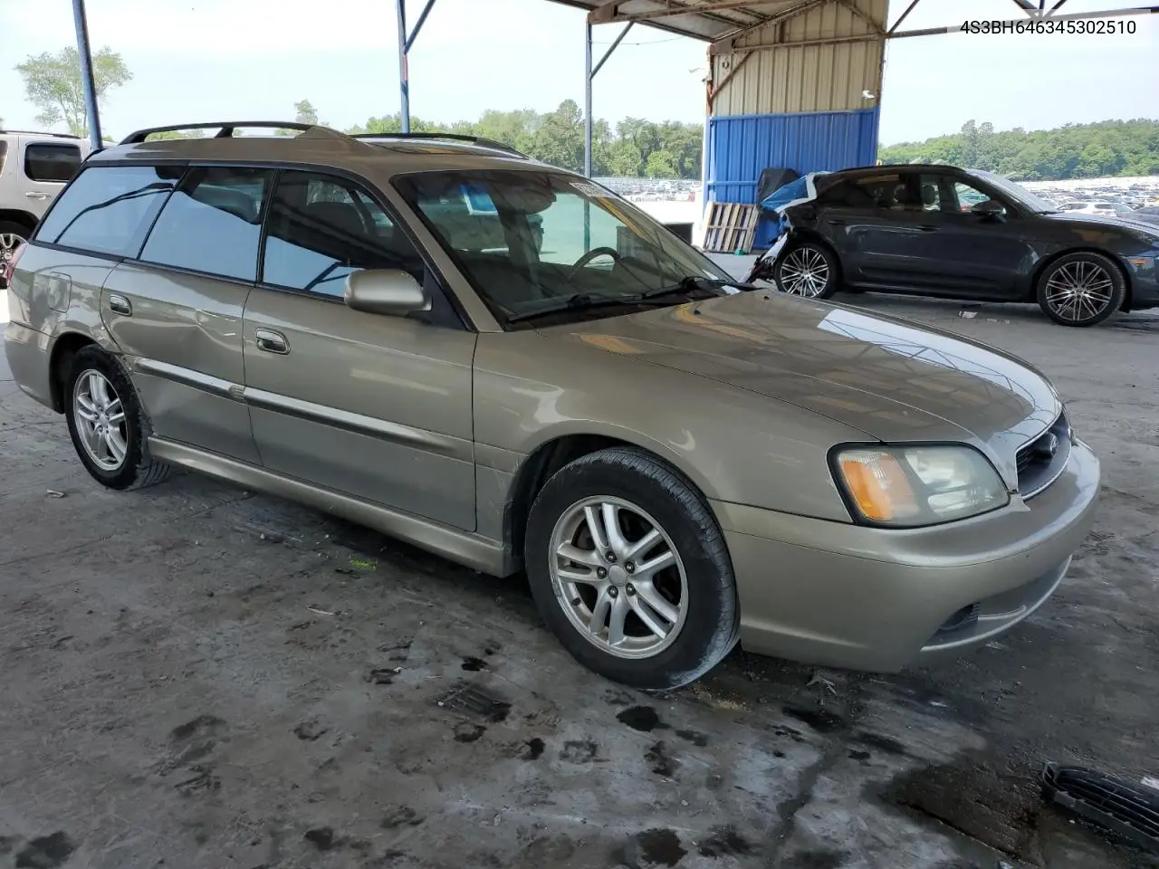 2004 Subaru Legacy Gt VIN: 4S3BH646345302510 Lot: 62335765