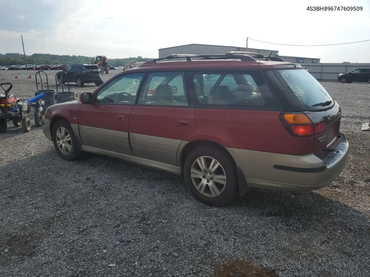 2004 Subaru Legacy Outback H6 3.0 Vdc VIN: 4S3BH896747609509 Lot: 62501195