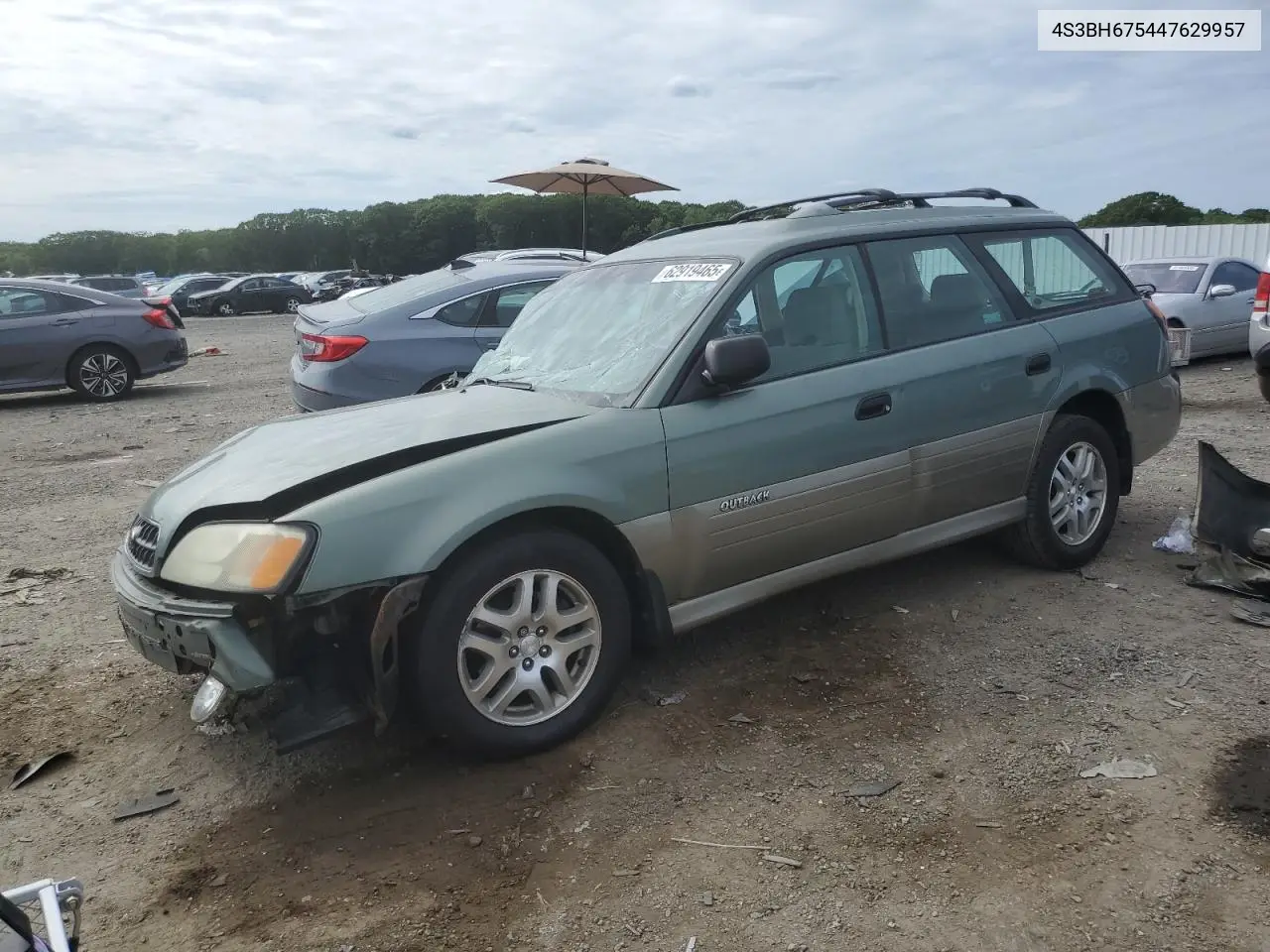2004 Subaru Legacy Outback Awp VIN: 4S3BH675447629957 Lot: 62919465