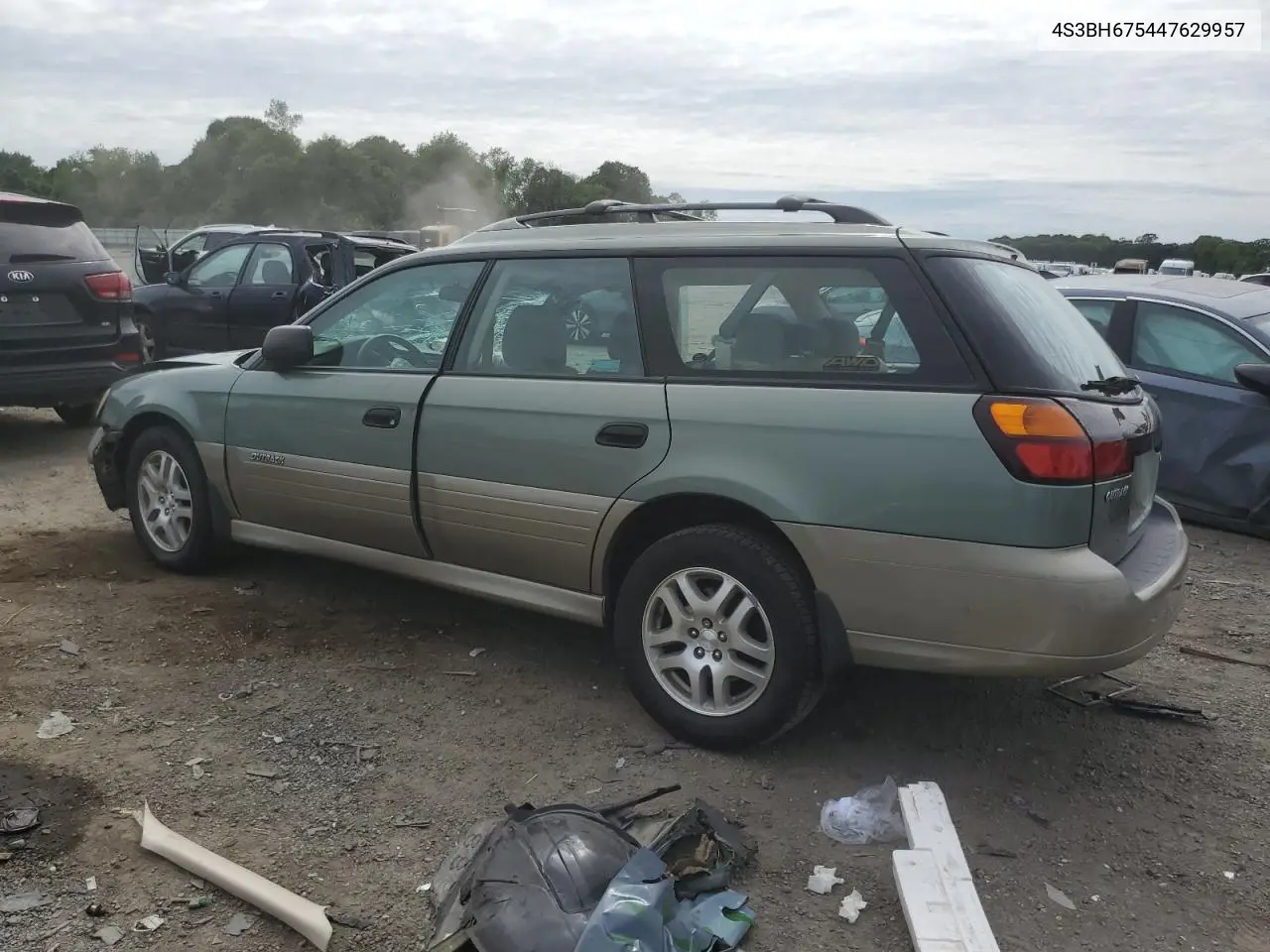 2004 Subaru Legacy Outback Awp VIN: 4S3BH675447629957 Lot: 62919465