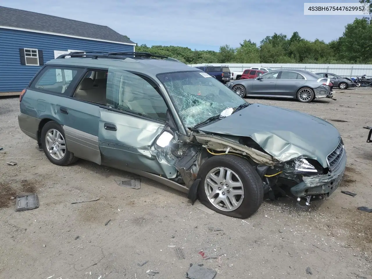 2004 Subaru Legacy Outback Awp VIN: 4S3BH675447629957 Lot: 62919465