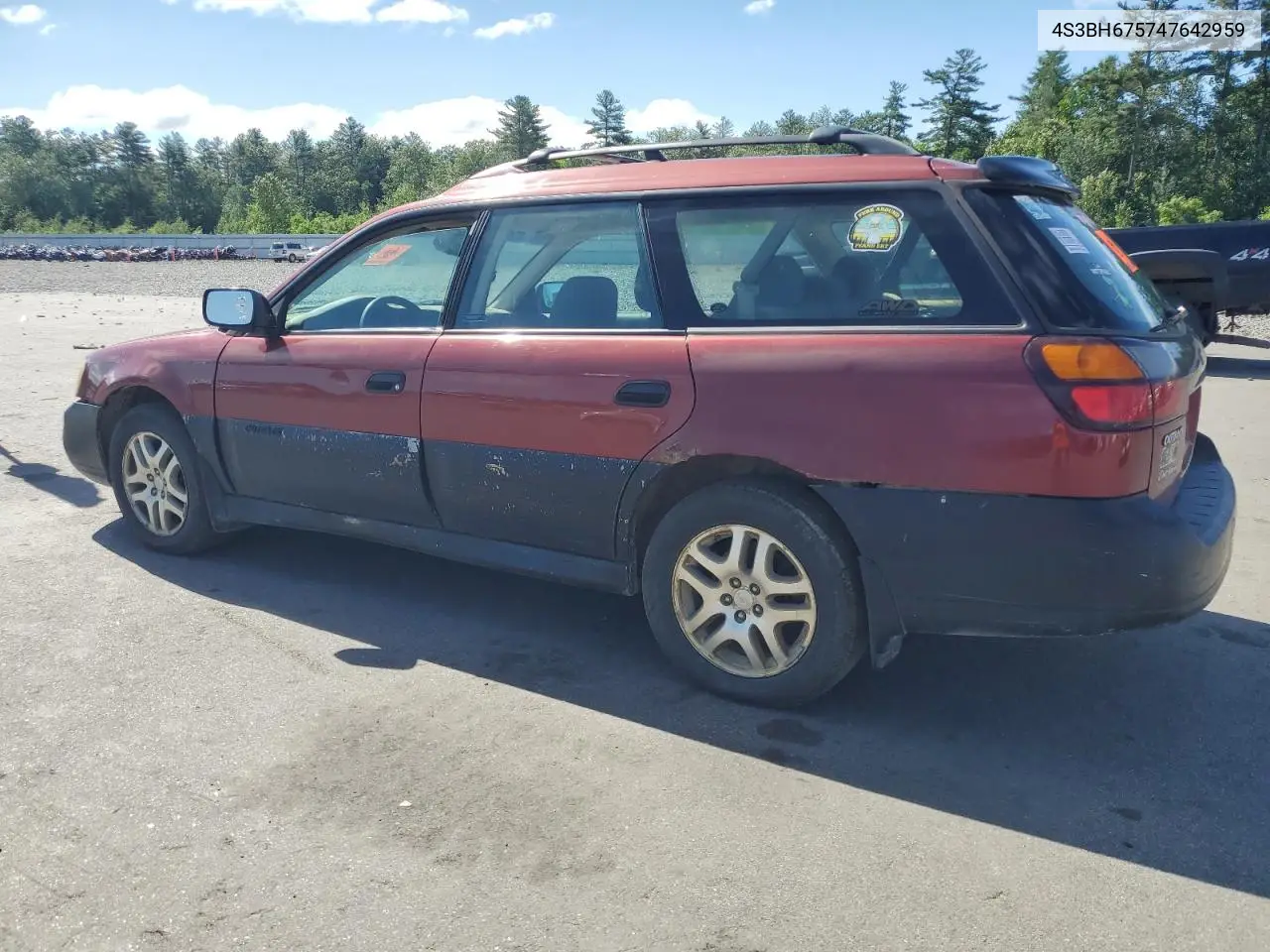 2004 Subaru Legacy Outback Awp VIN: 4S3BH675747642959 Lot: 65266125