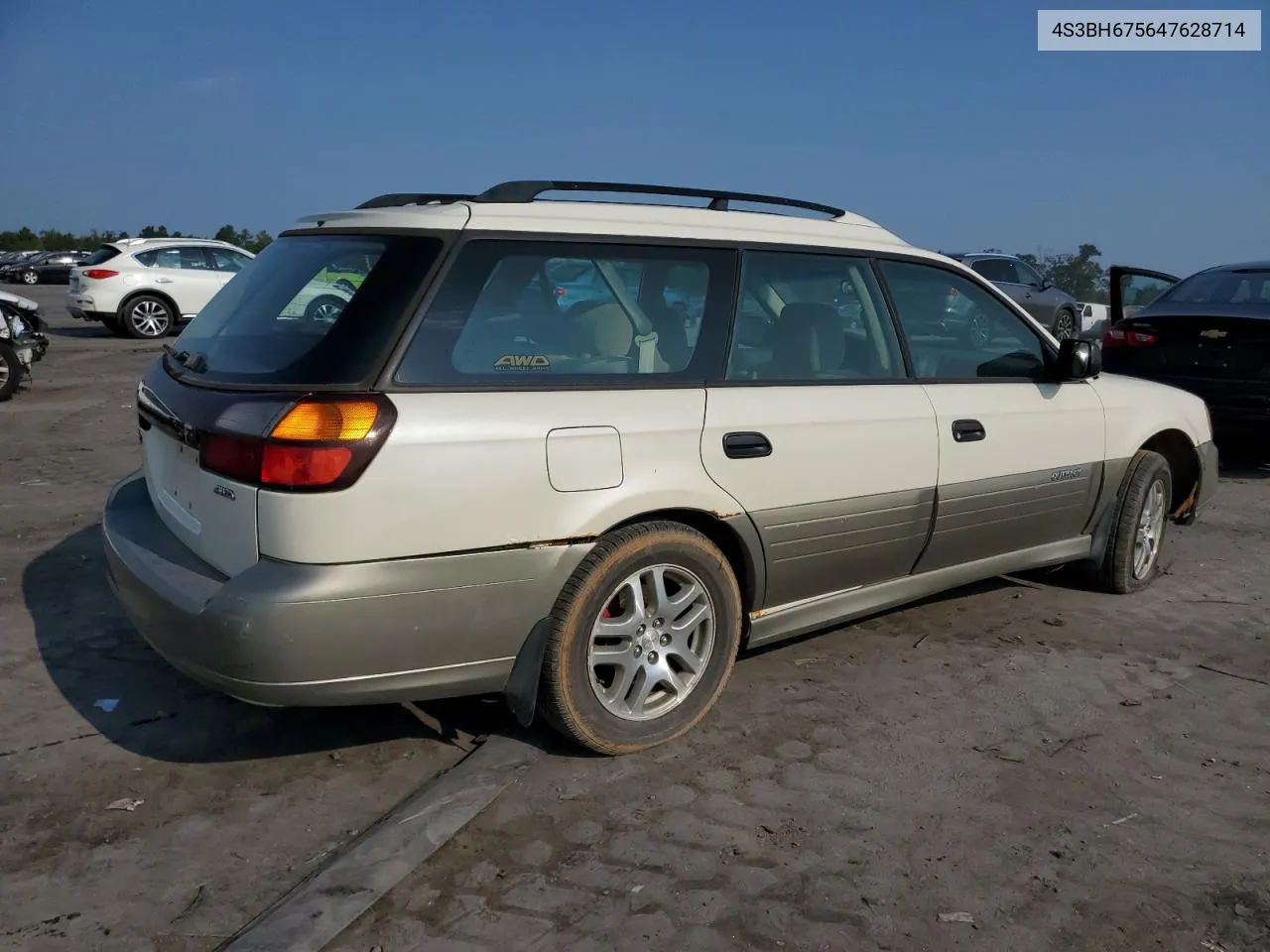 2004 Subaru Legacy Outback Awp VIN: 4S3BH675647628714 Lot: 68982794