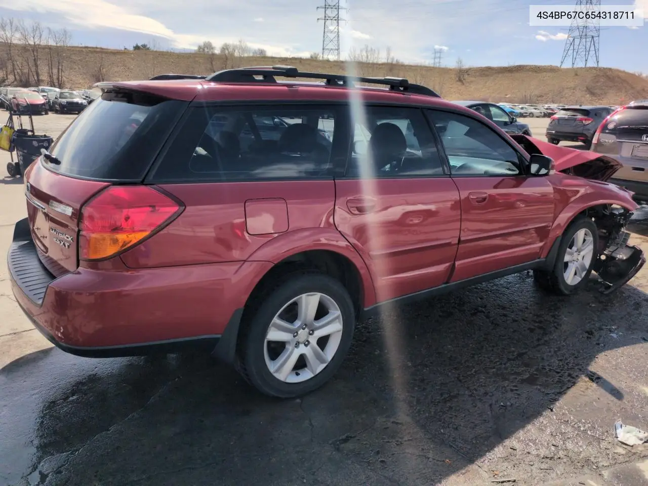 2005 Subaru Legacy Outback 2.5 Xt Limited VIN: 4S4BP67C654318711 Lot: 50595645