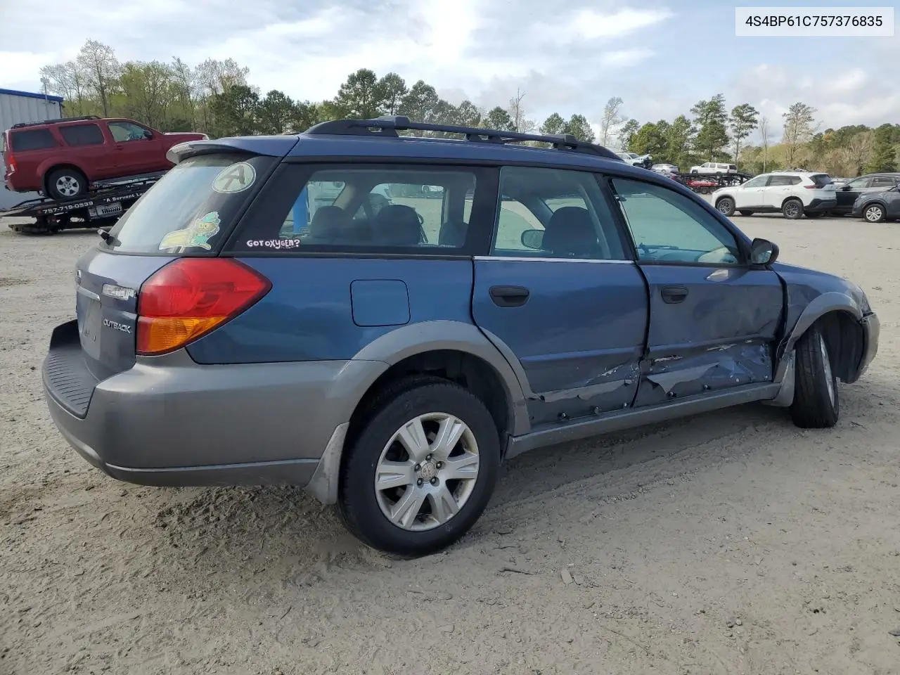 2005 Subaru Legacy Outback 2.5I VIN: 4S4BP61C757376835 Lot: 51134885