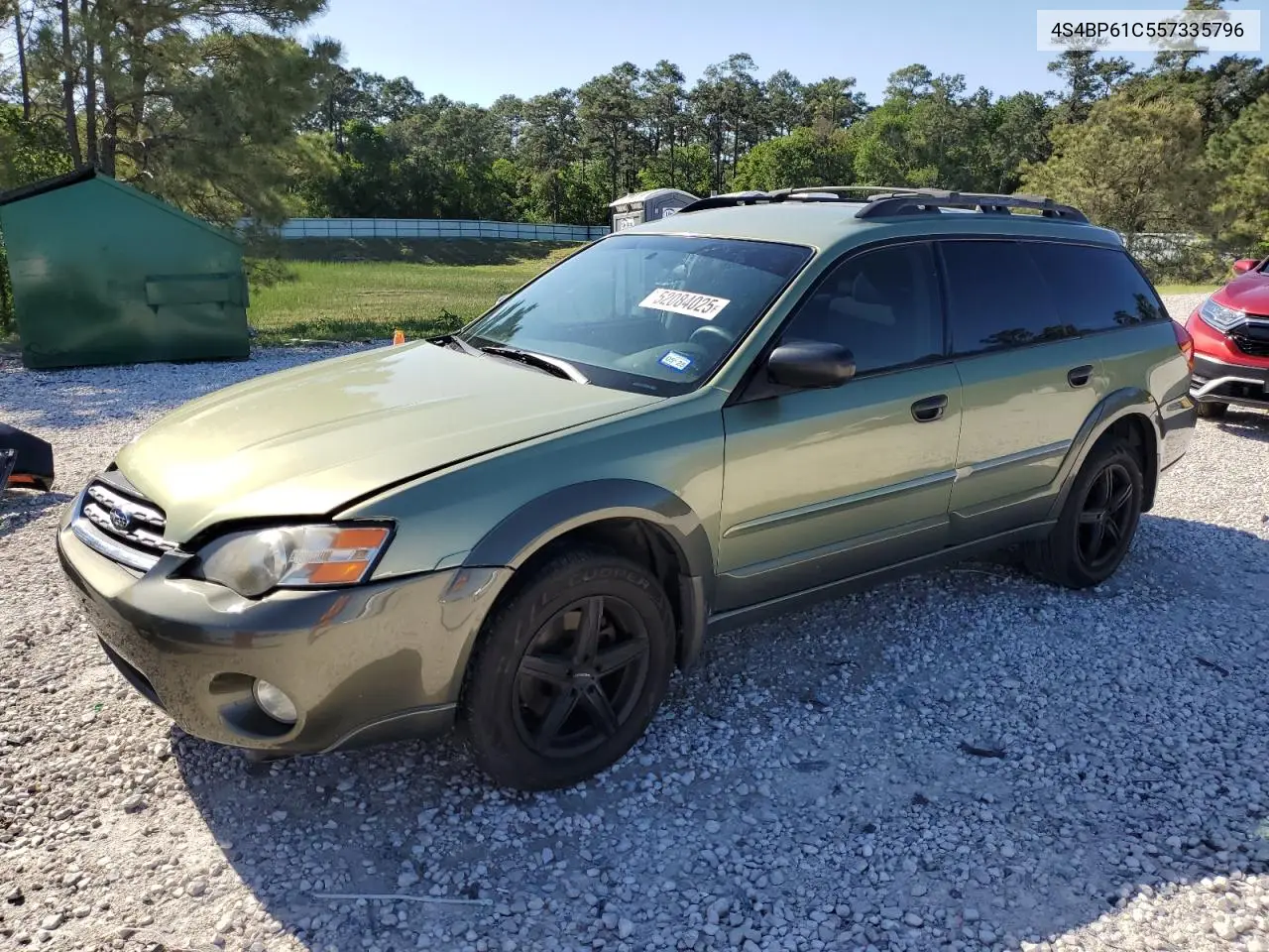 2005 Subaru Legacy Outback 2.5I VIN: 4S4BP61C557335796 Lot: 52084025
