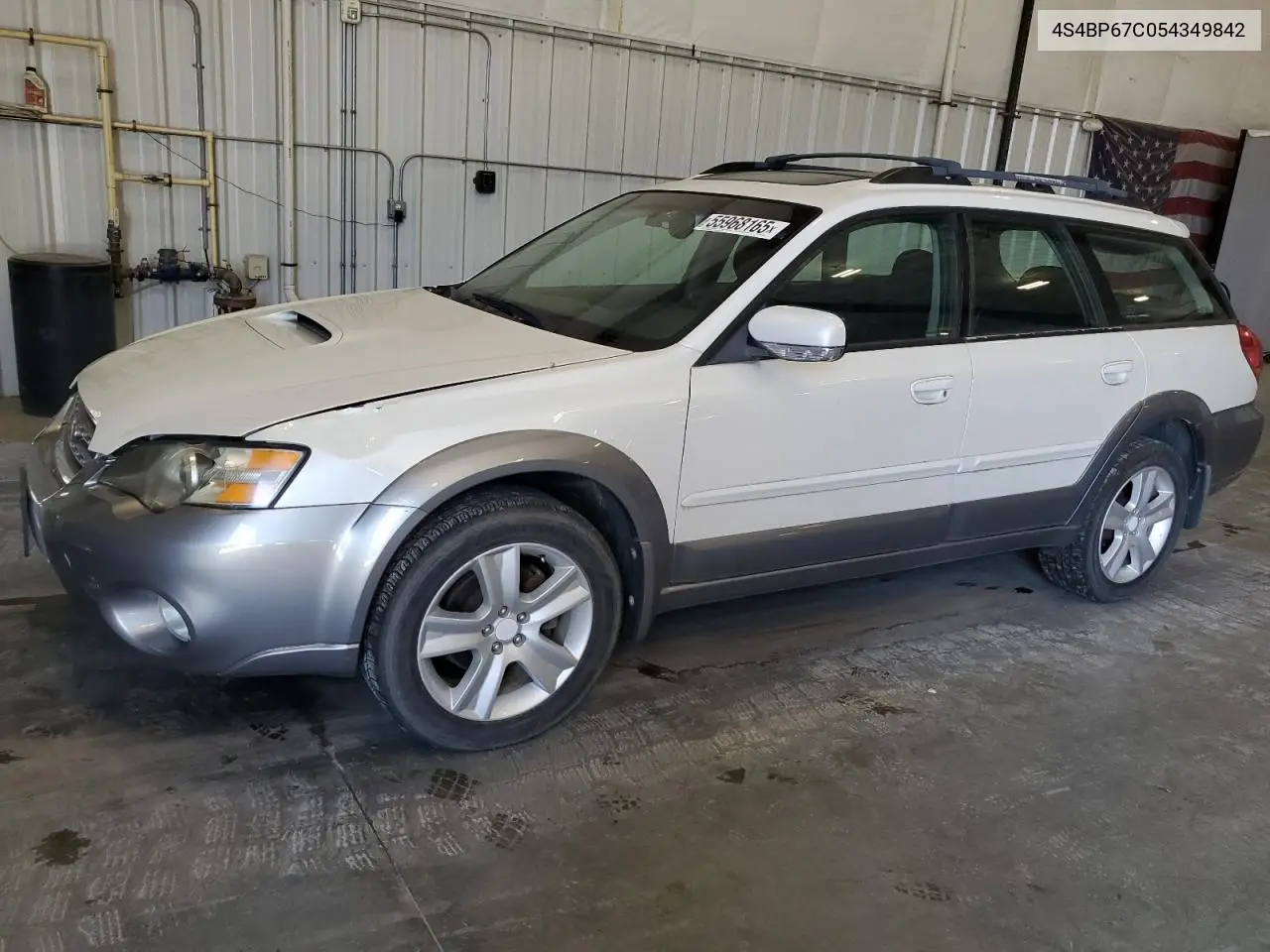 2005 Subaru Legacy Outback 2.5 Xt Limited VIN: 4S4BP67C054349842 Lot: 55968165