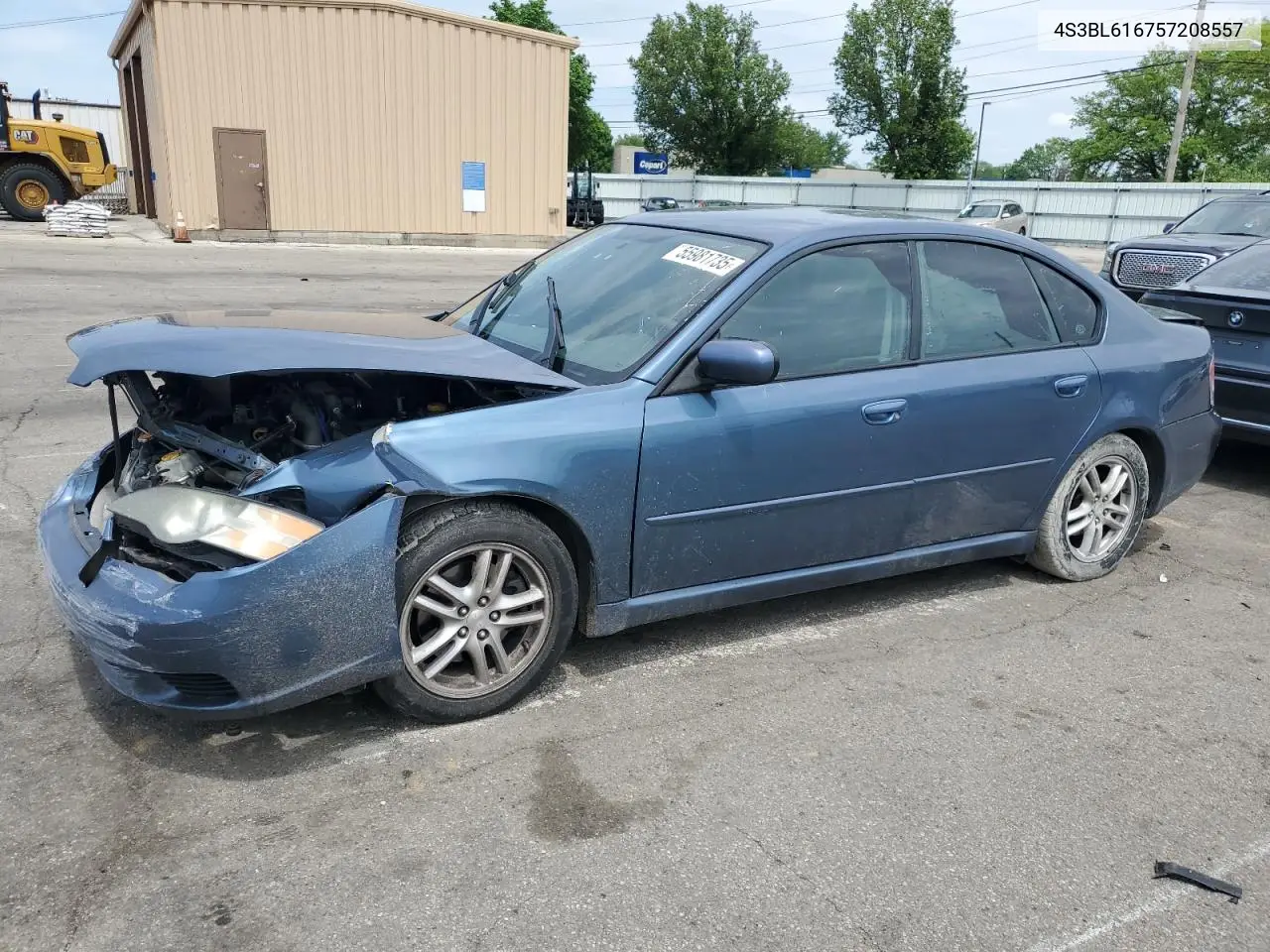 2005 Subaru Legacy 2.5I VIN: 4S3BL616757208557 Lot: 55981735