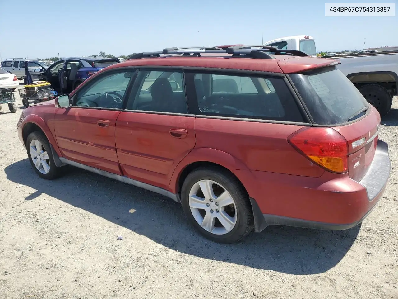 2005 Subaru Legacy Outback 2.5 Xt Limited VIN: 4S4BP67C754313887 Lot: 56063925