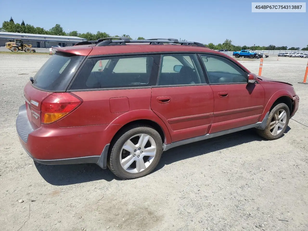 2005 Subaru Legacy Outback 2.5 Xt Limited VIN: 4S4BP67C754313887 Lot: 56063925