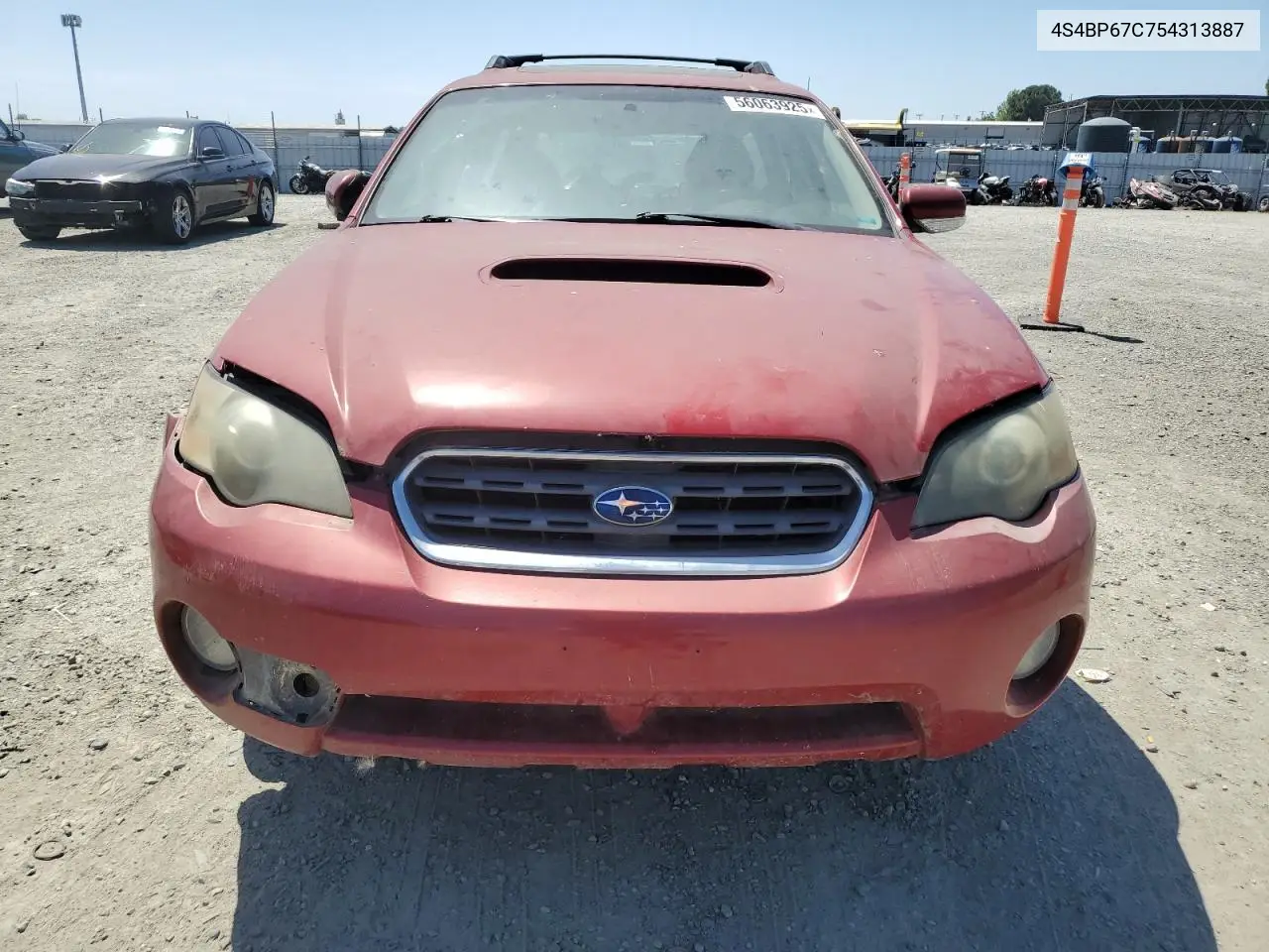 2005 Subaru Legacy Outback 2.5 Xt Limited VIN: 4S4BP67C754313887 Lot: 56063925
