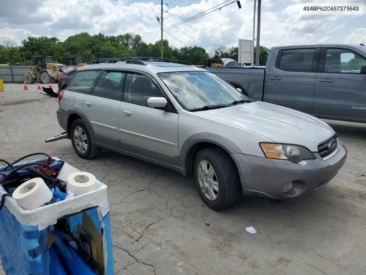 2005 Subaru Legacy Outback 2.5I Limited VIN: 4S4BP62C657375643 Lot: 56222245