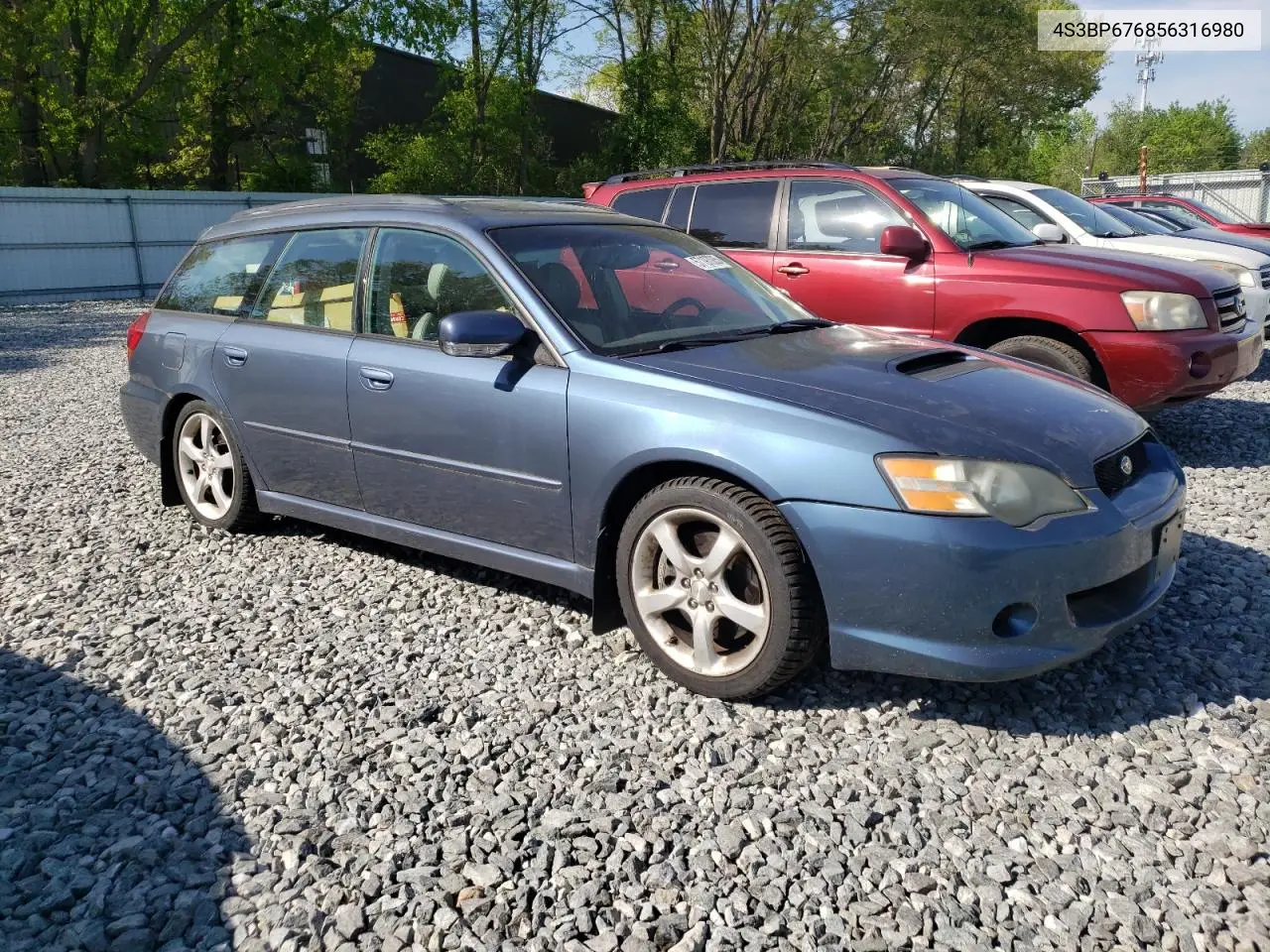 2005 Subaru Legacy Gt Limited VIN: 4S3BP676856316980 Lot: 57197085