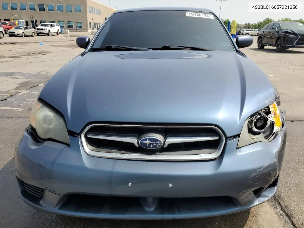 2005 Subaru Legacy 2.5I VIN: 4S3BL616657221350 Lot: 59156725