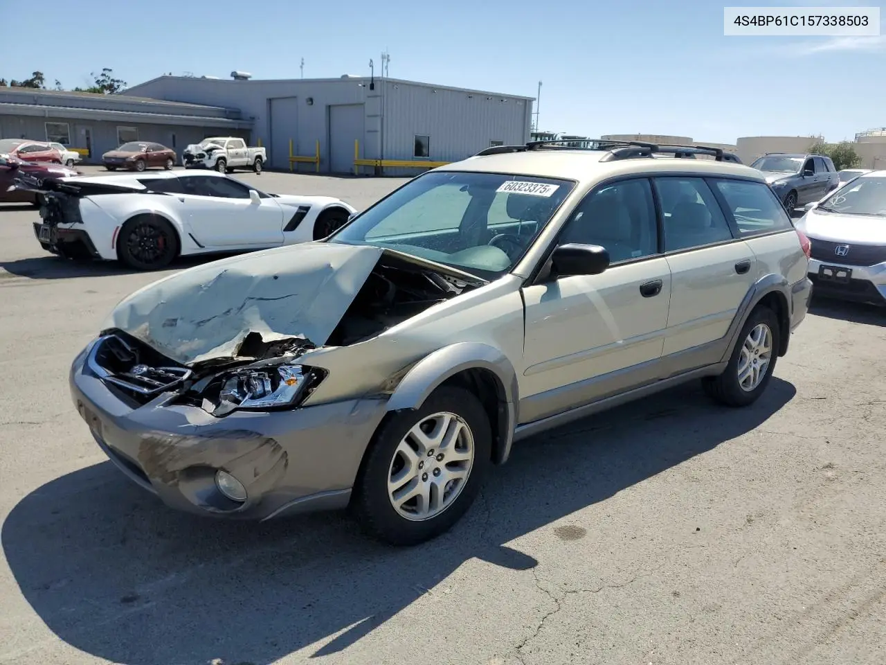 2005 Subaru Legacy Outback 2.5I VIN: 4S4BP61C157338503 Lot: 60323375