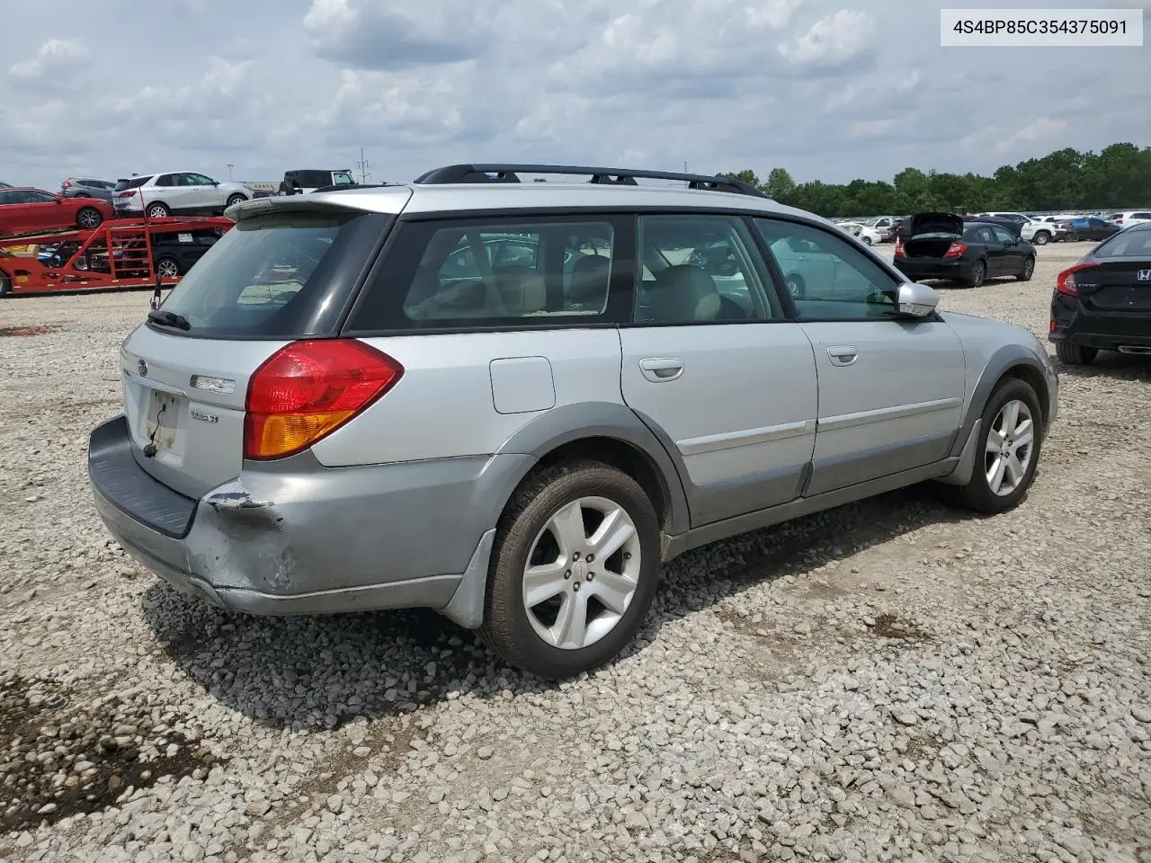 2005 Subaru Legacy Outback H6 R Vdc VIN: 4S4BP85C354375091 Lot: 61765755
