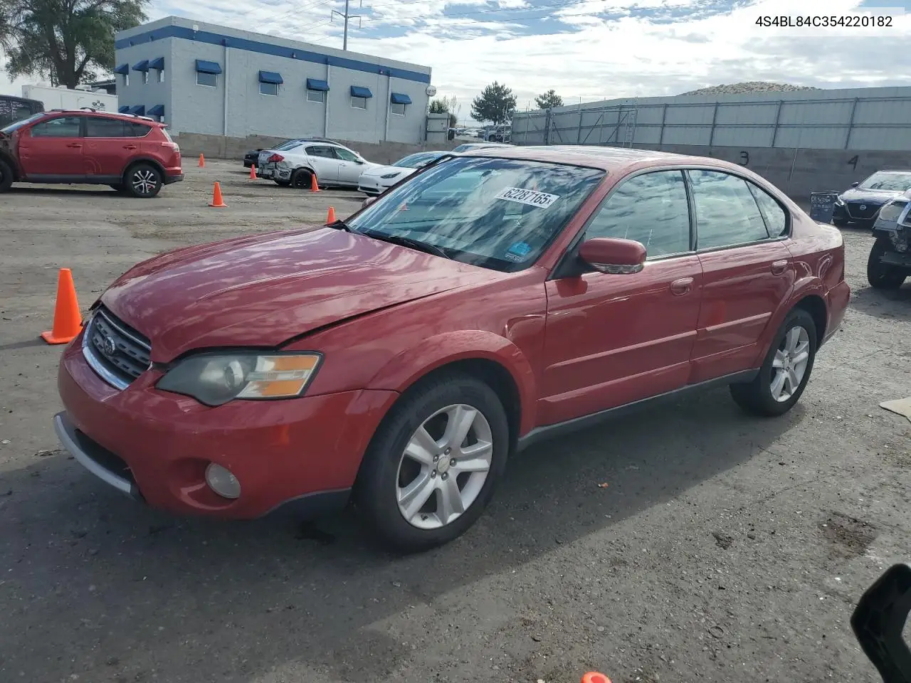 2005 Subaru Legacy Outback 3.0R VIN: 4S4BL84C354220182 Lot: 62287165