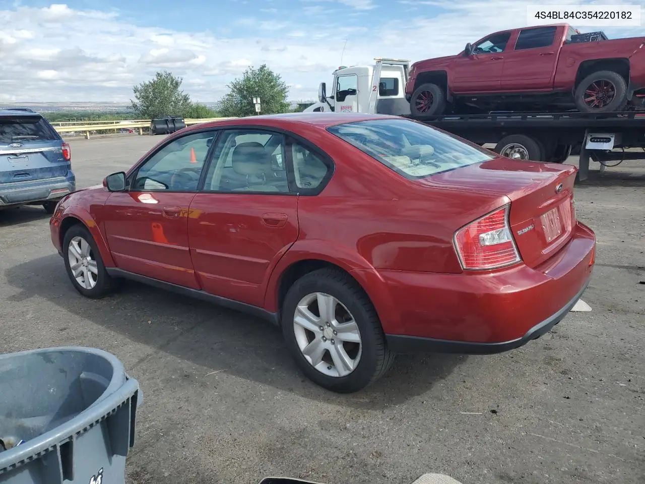 2005 Subaru Legacy Outback 3.0R VIN: 4S4BL84C354220182 Lot: 62287165
